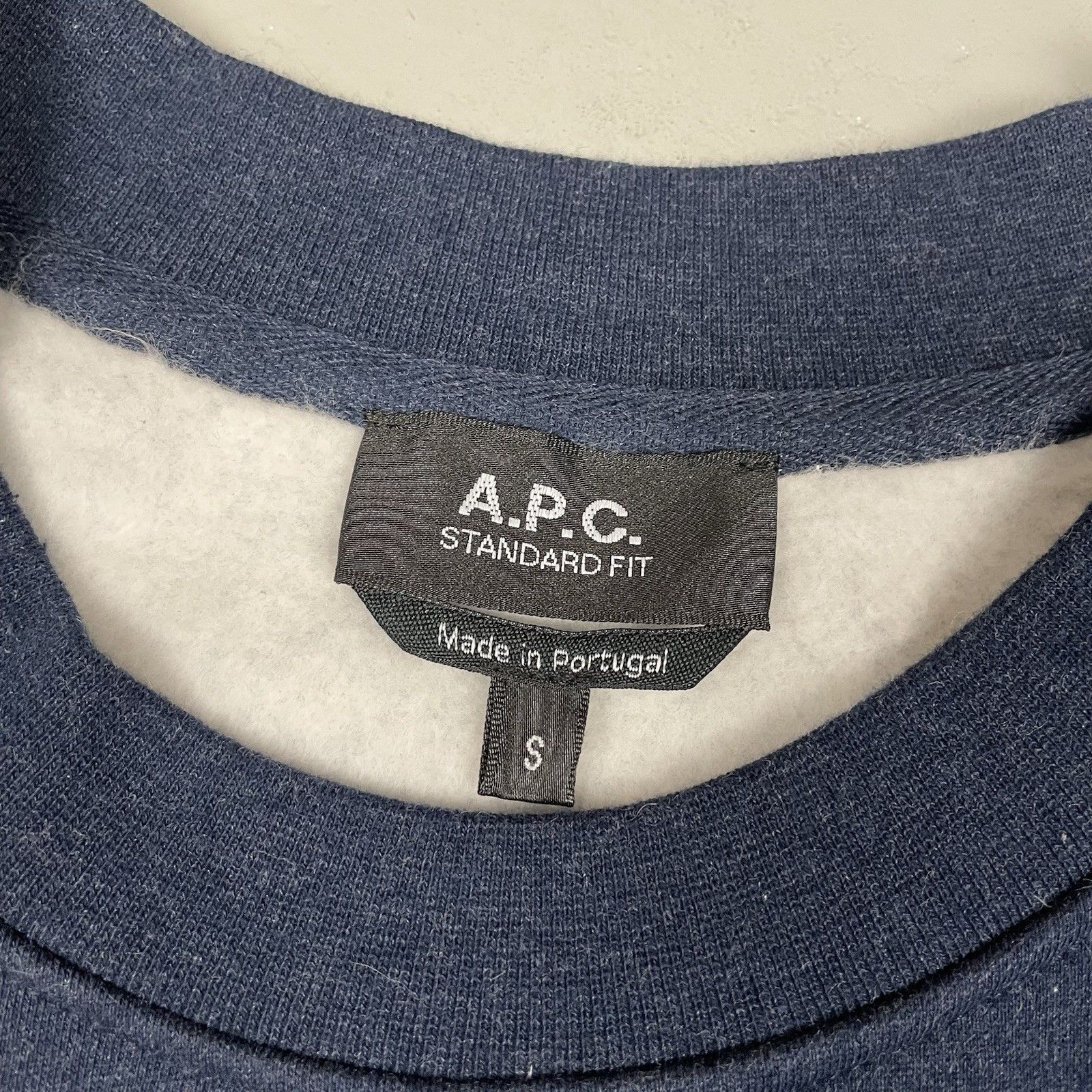 A.P.C. A.P.C. Men’s Sweatshirt Item 001 S Blue Crew Rue Madame Size US S / EU 44-46 / 1 - 3 Thumbnail