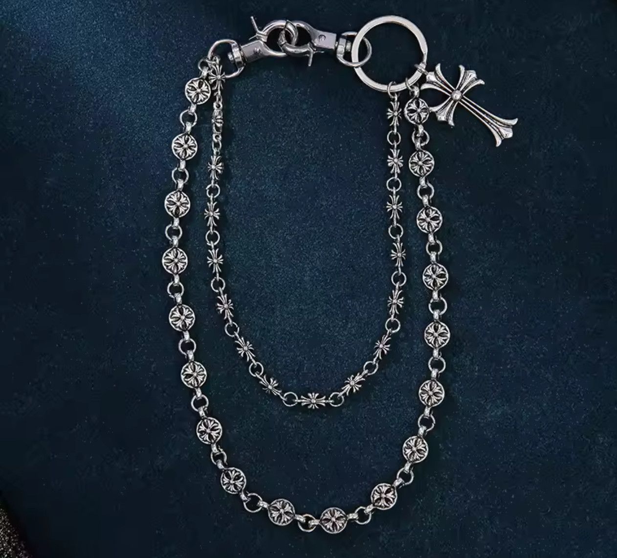Jewelry Rhinestone Round Ball Pants Chain Size ONE SIZE - 3 Thumbnail