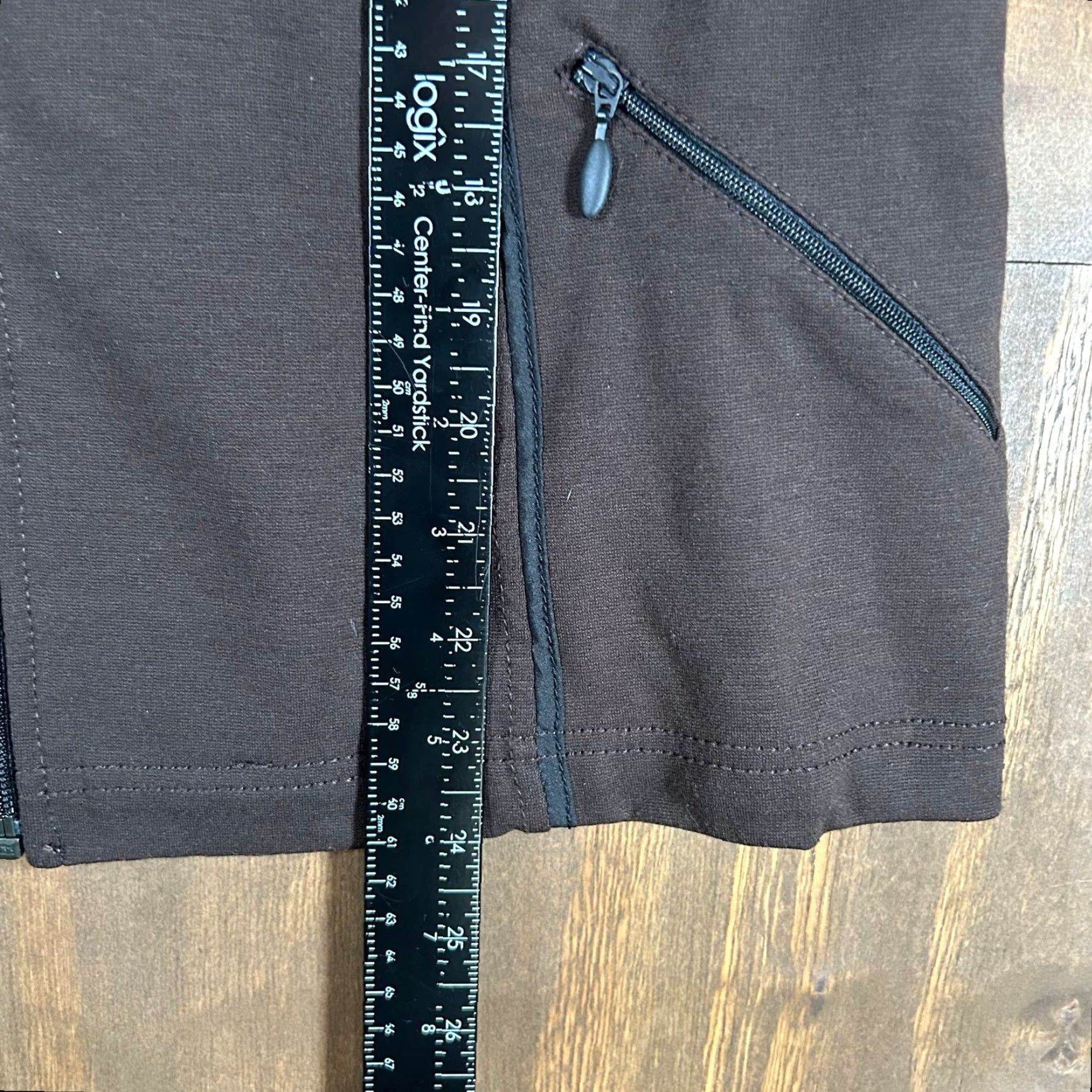 Vintage Chico's The Weekend Womens Jacket Brown Full Zip Long Sleeve Stretch M Jacket Cross-List: Casual Workwear Size M / US 6-8 / IT 42-44 - 7 Thumbnail