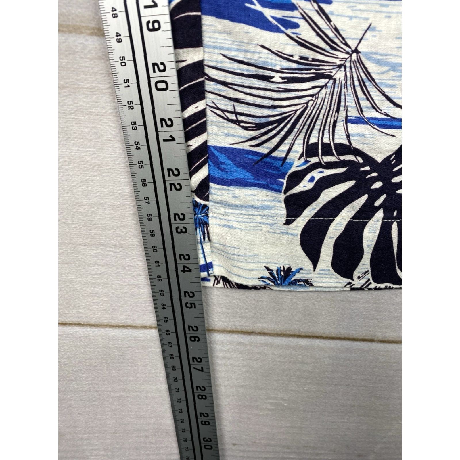 Vintage C&C California Womens Pants XL Linen Wide Leg Hawaiian Tropical Beach Sailboats Size 40" / US 18 - 5 Thumbnail