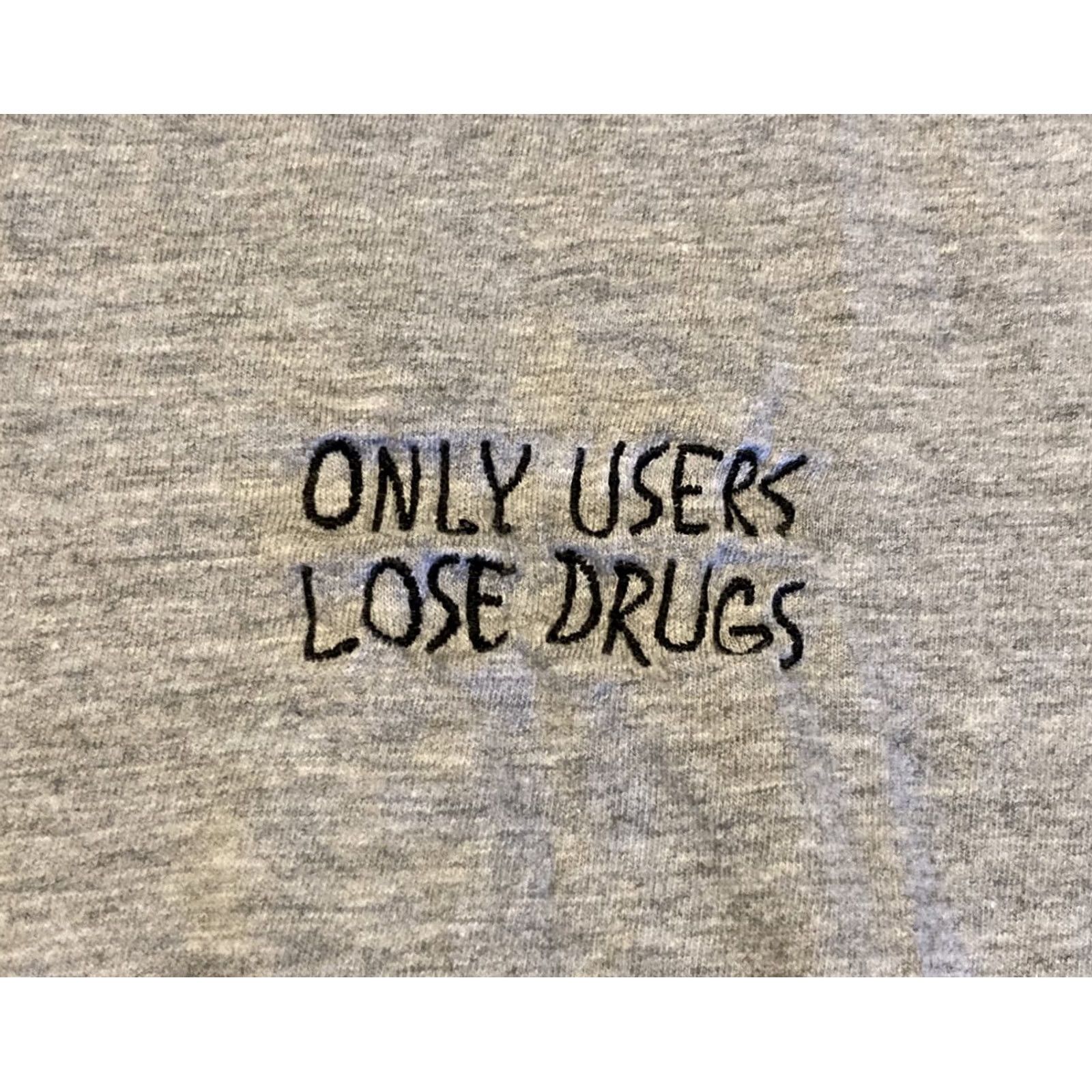 Vintage Cooke Collective - Only Users Lose Drugs - Short Sleeve T Shirt - Large Size US L / EU 52-54 / 3 - 2 Thumbnail