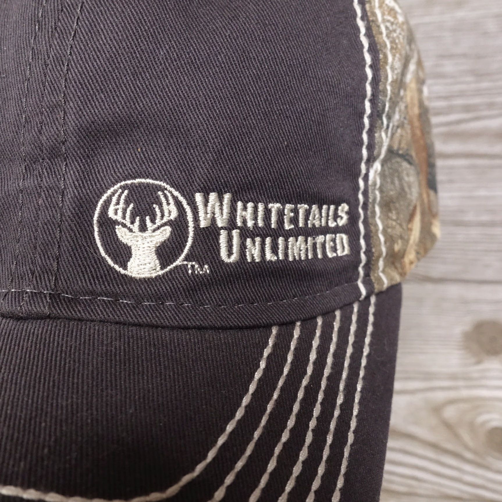 Realtree WHITETAILS UNLIMITED REAL TREE CAMO ADJUSTABLE BASEBALL HAT CAP MULTICOLOR ADULT ONE SIZE UNISEX Size ONE SIZE - 2 Thumbnail
