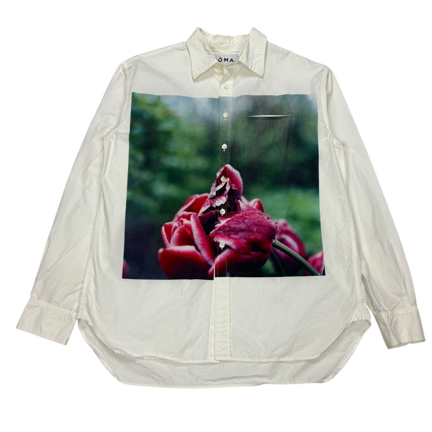Japanese Brand × NOMA t.d Noma T.D. Button Up Rose Shirt Men's Medium/Large Japan Size US M / EU 48-50 / 2 - 1 Thumbnail