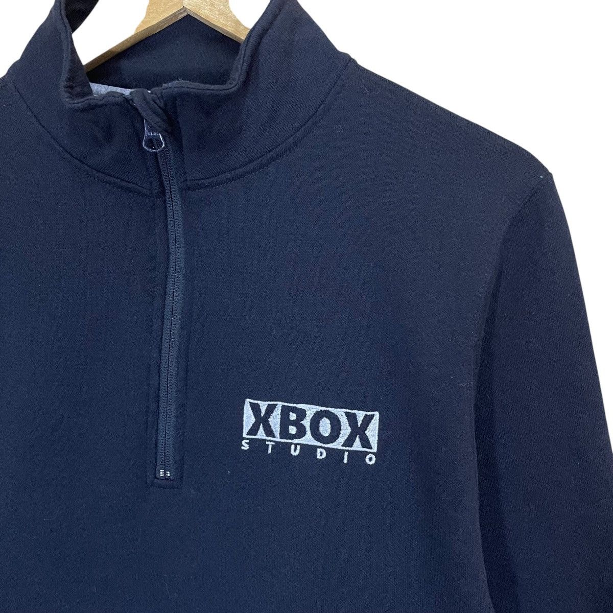 Russell Athletic × Vintage Vintage Russell Athletic XBox Studio Halfzip Sweatshirt Size US M / EU 48-50 / 2 - 7 Thumbnail