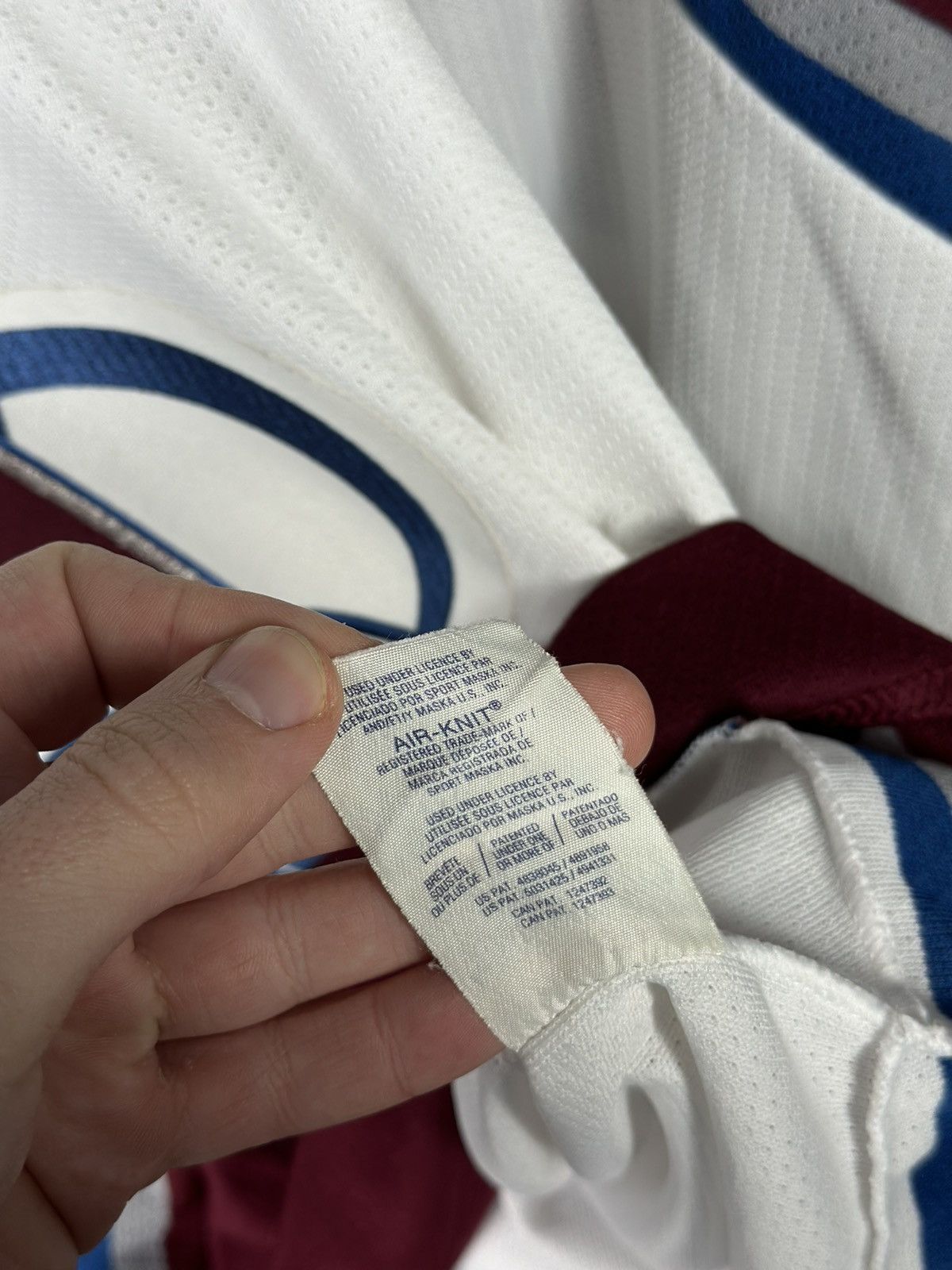 Vintage Colorado Avalanche CCM NHL Hockey Jersey