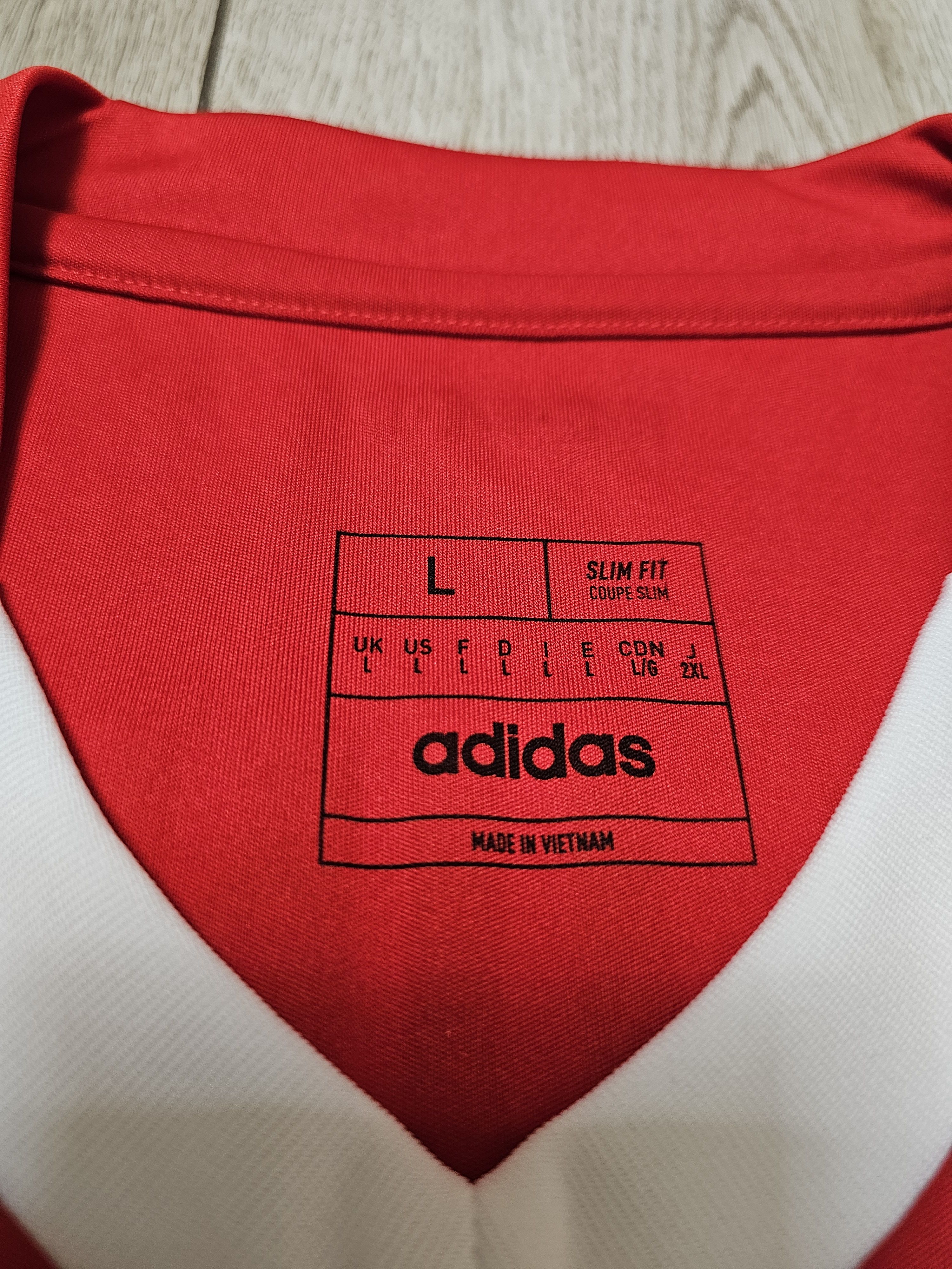 Adidas FC UNION BERLIN 2024 2025 HOME FOOTBALL SHIRT SOCCER JERSEY Size US L / EU 52-54 / 3 - 7 Thumbnail
