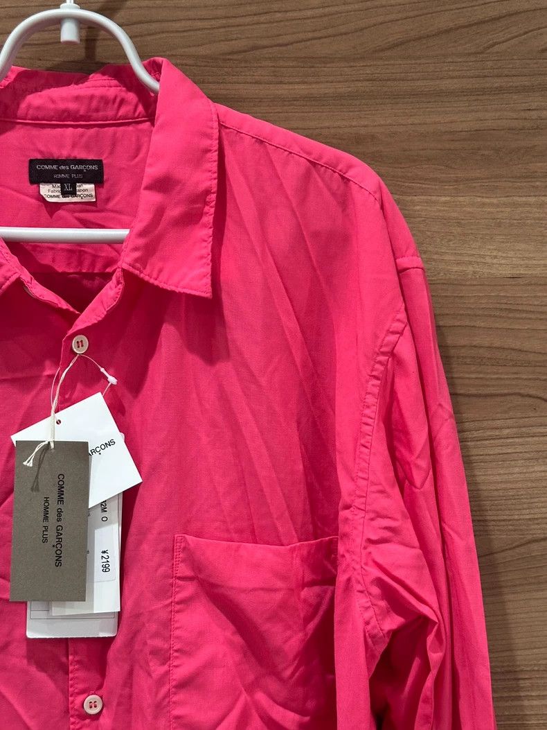 Comme des Garcons Comme Des Garcons Pink Shirt Size US XL / EU 56 / 4 - 3 Thumbnail