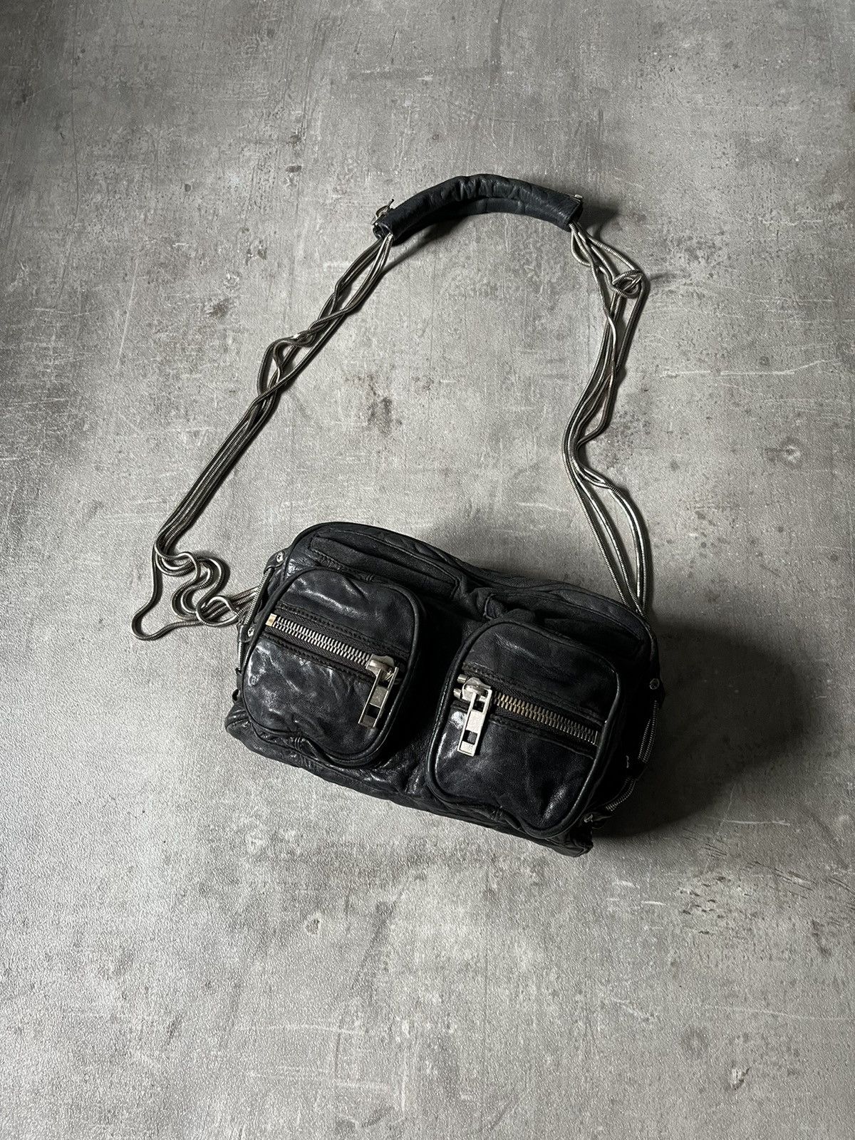 Alexander Wang Alexander Wang brenda chain shoulder bag black 