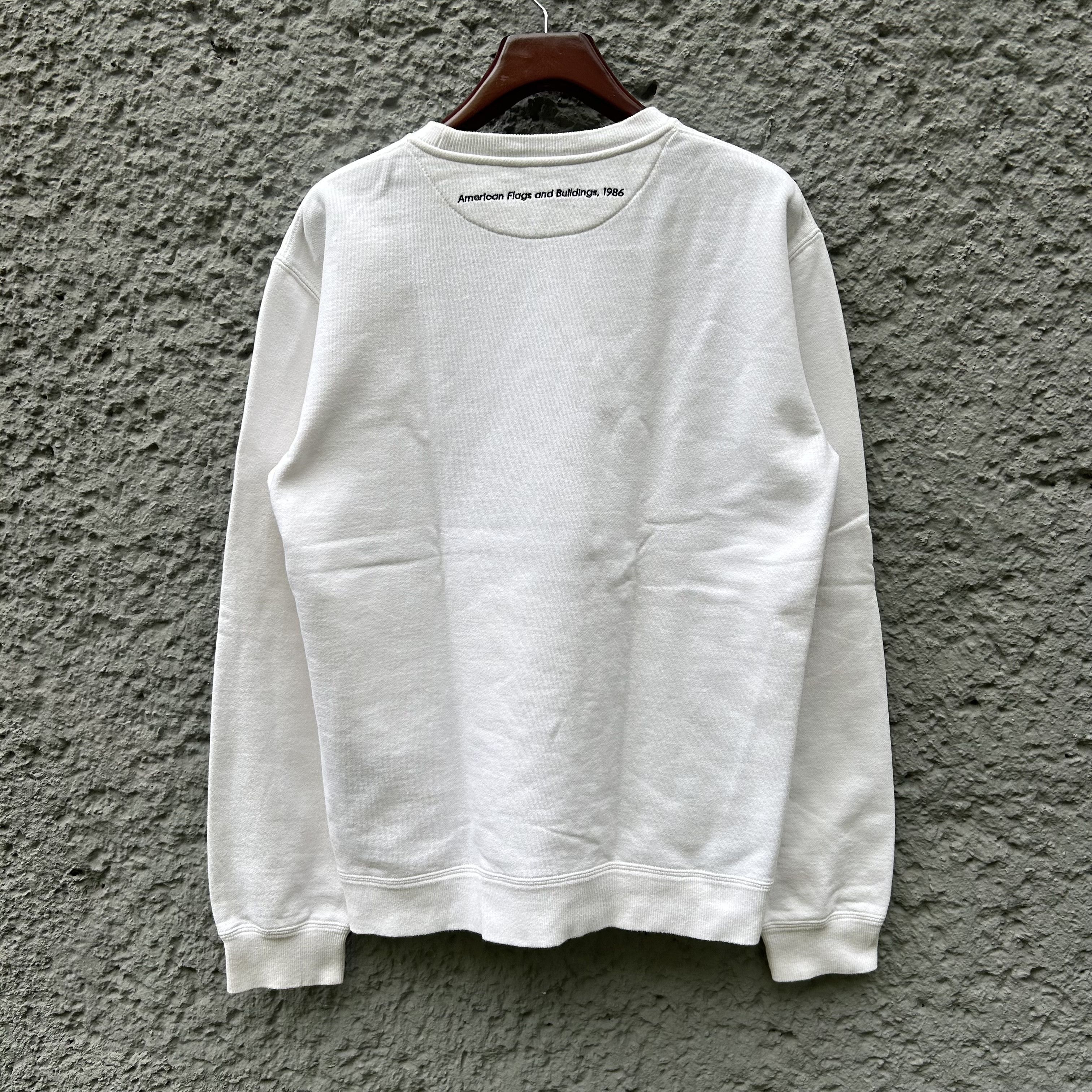 Calvin Klein 205W39NYC Calvin Klein 205w39nyc White Andy Warhol Crewneck Sweater Size US S / EU 44-46 / 1 - 5 Thumbnail