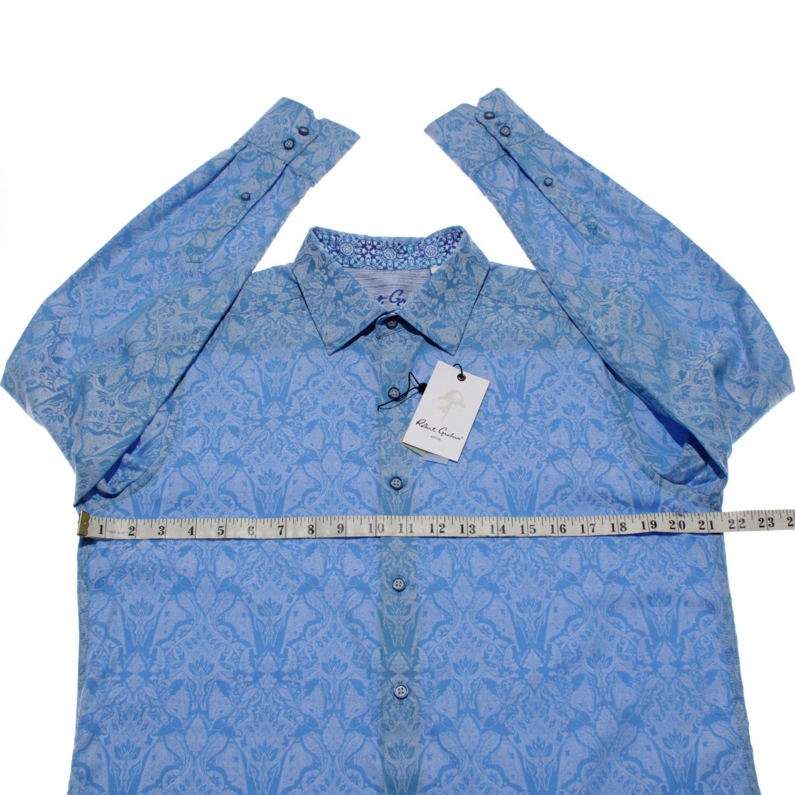 Robert Graham Robert Graham New with tags Shirt Size S US In Blue Size US S / EU 44-46 / 1 - 7 Thumbnail