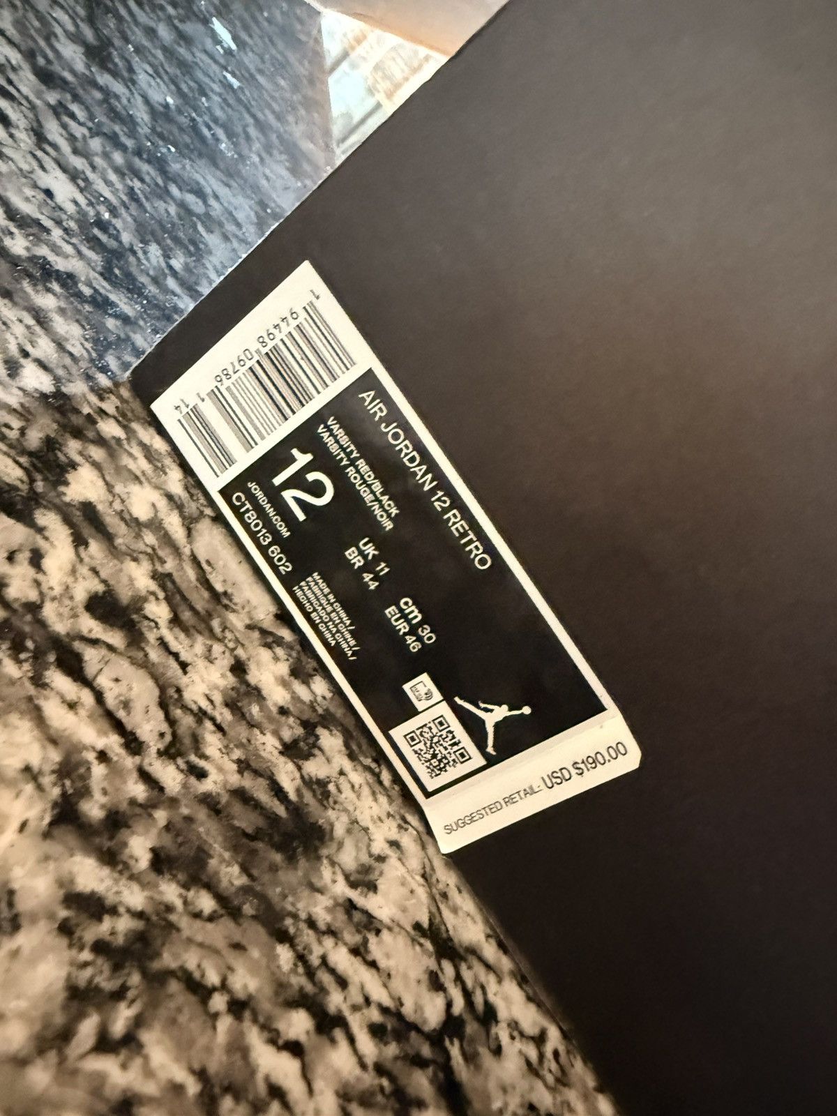 Jordan Brand Jordan 12 Retro "Reverse Flu Game" Size US 12 / EU 45 - 3 Thumbnail