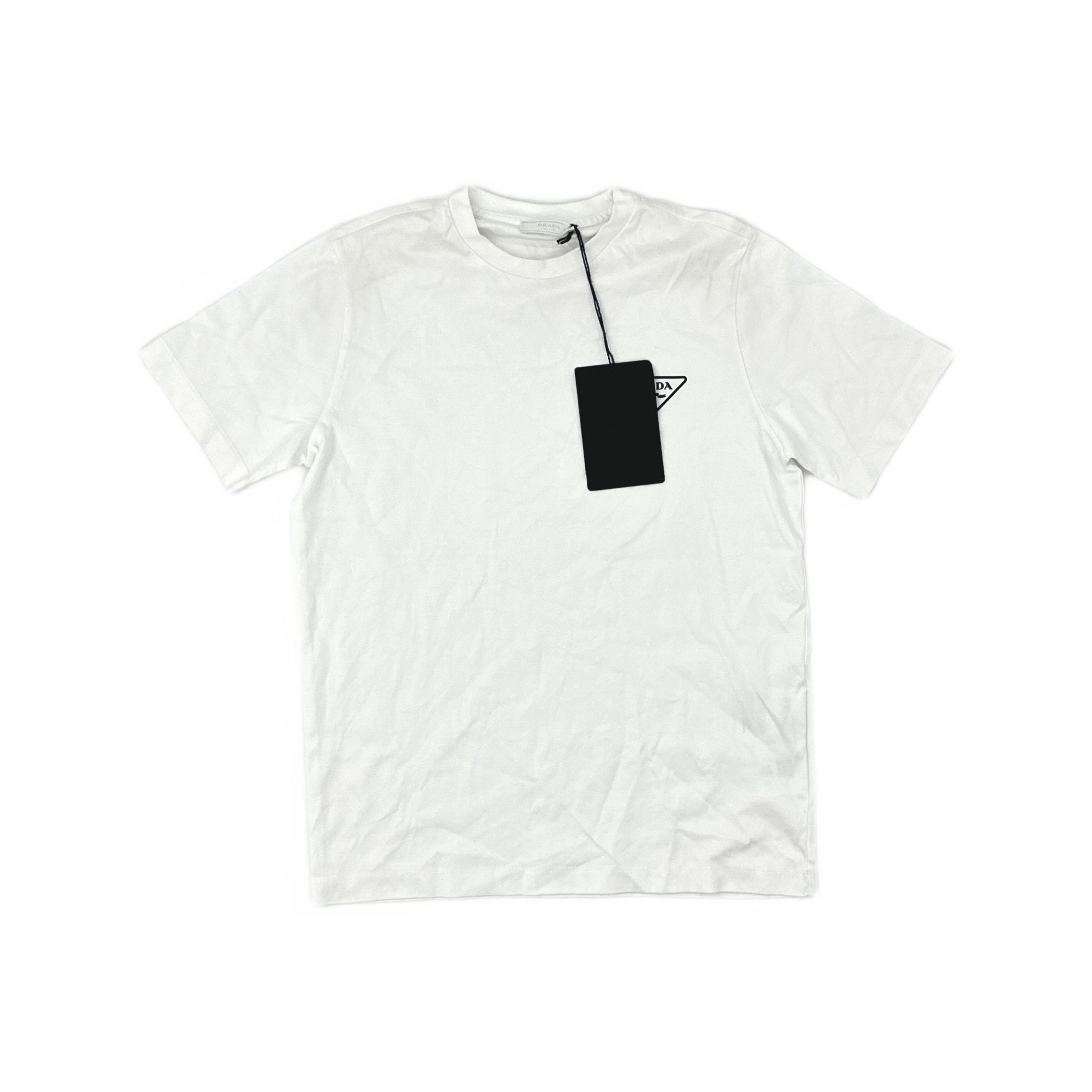 Prada Prada Logo Print T-Shirt White Size S Size US S / EU 44-46 / 1 - 1 Thumbnail