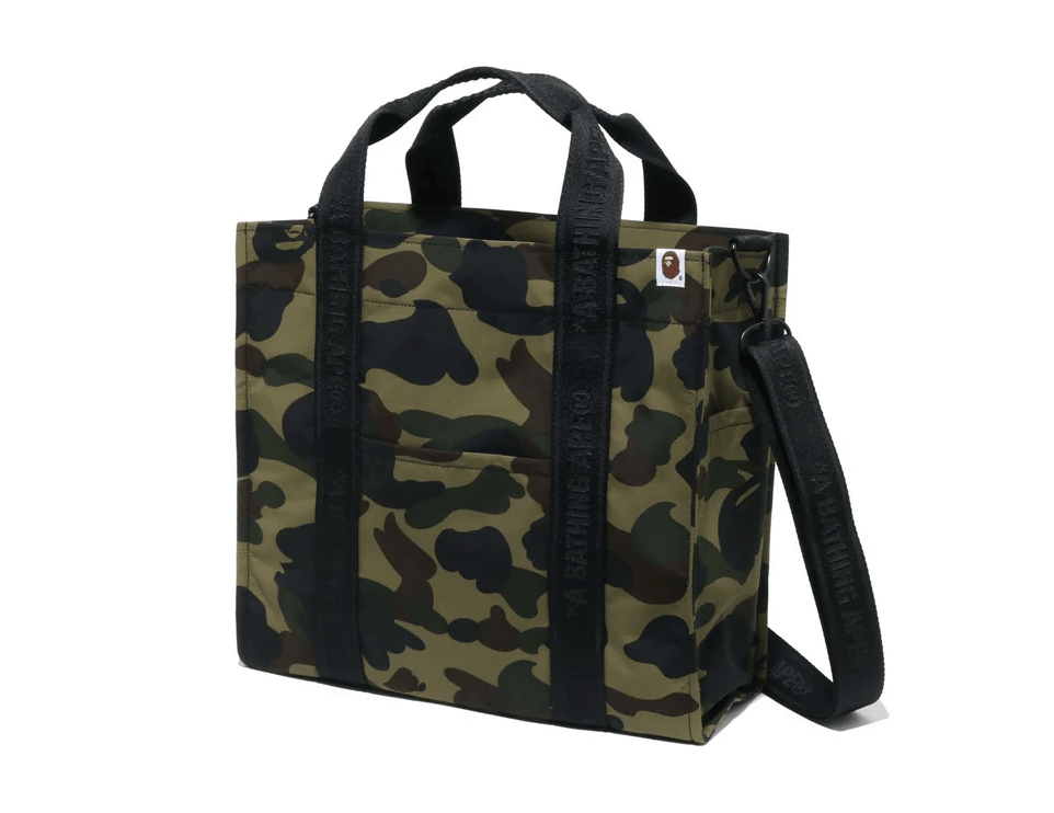 Bape 1ST CAMO SLIDING TOTE Shoulder BAG TRAVEL