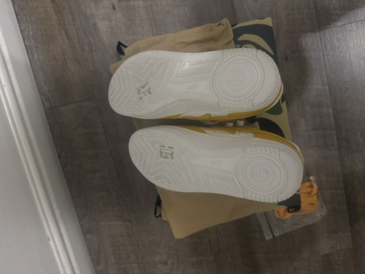 Bape Orange Cloud bapesta #3 Size US 9 / EU 42 - 4 Thumbnail