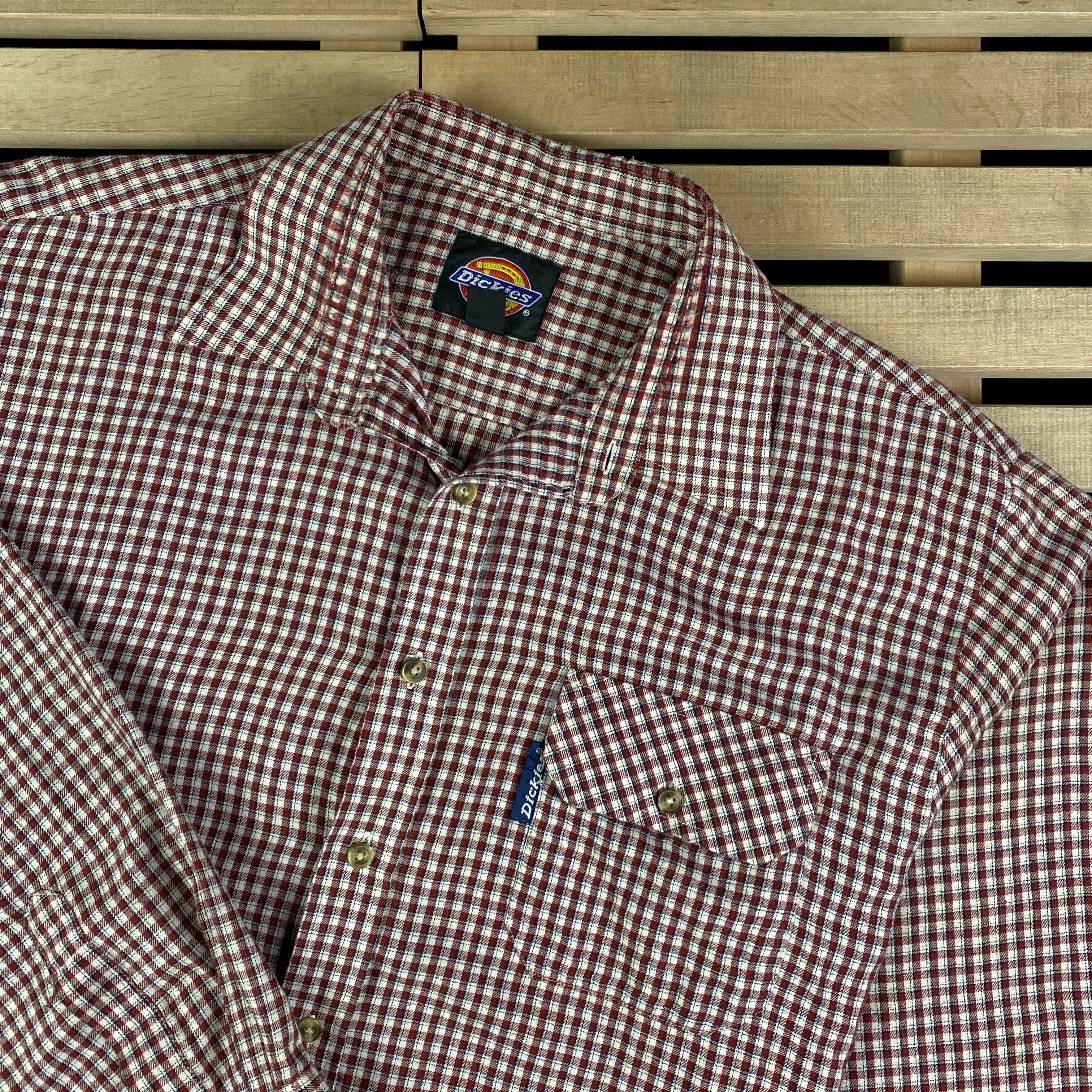 Dickies × Vintage Mens Shirt Long Sleeve Dickies Vintage Size XL Size US XL / EU 56 / 4 - 2 Thumbnail