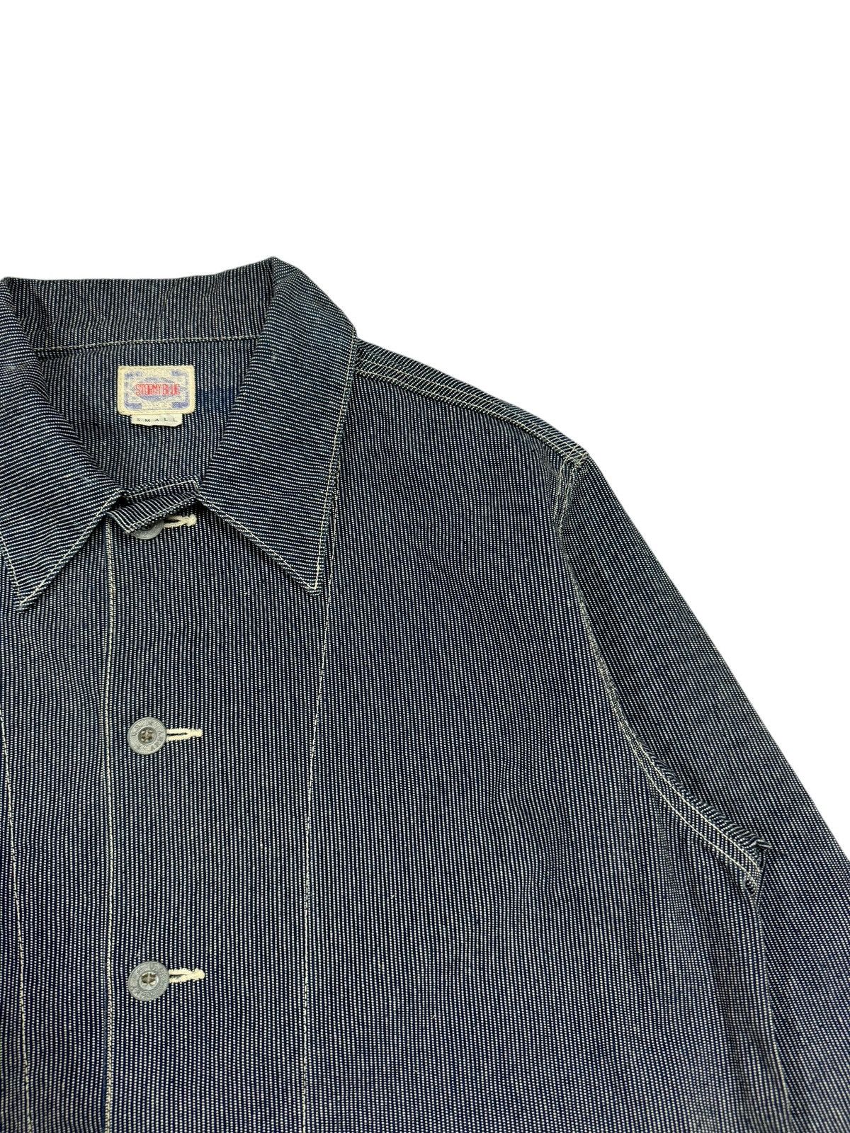 Mister Freedom Made By Stormy Blue Pherrows Usn Chore Jacket Size US S / EU 44-46 / 1 - 8 Thumbnail