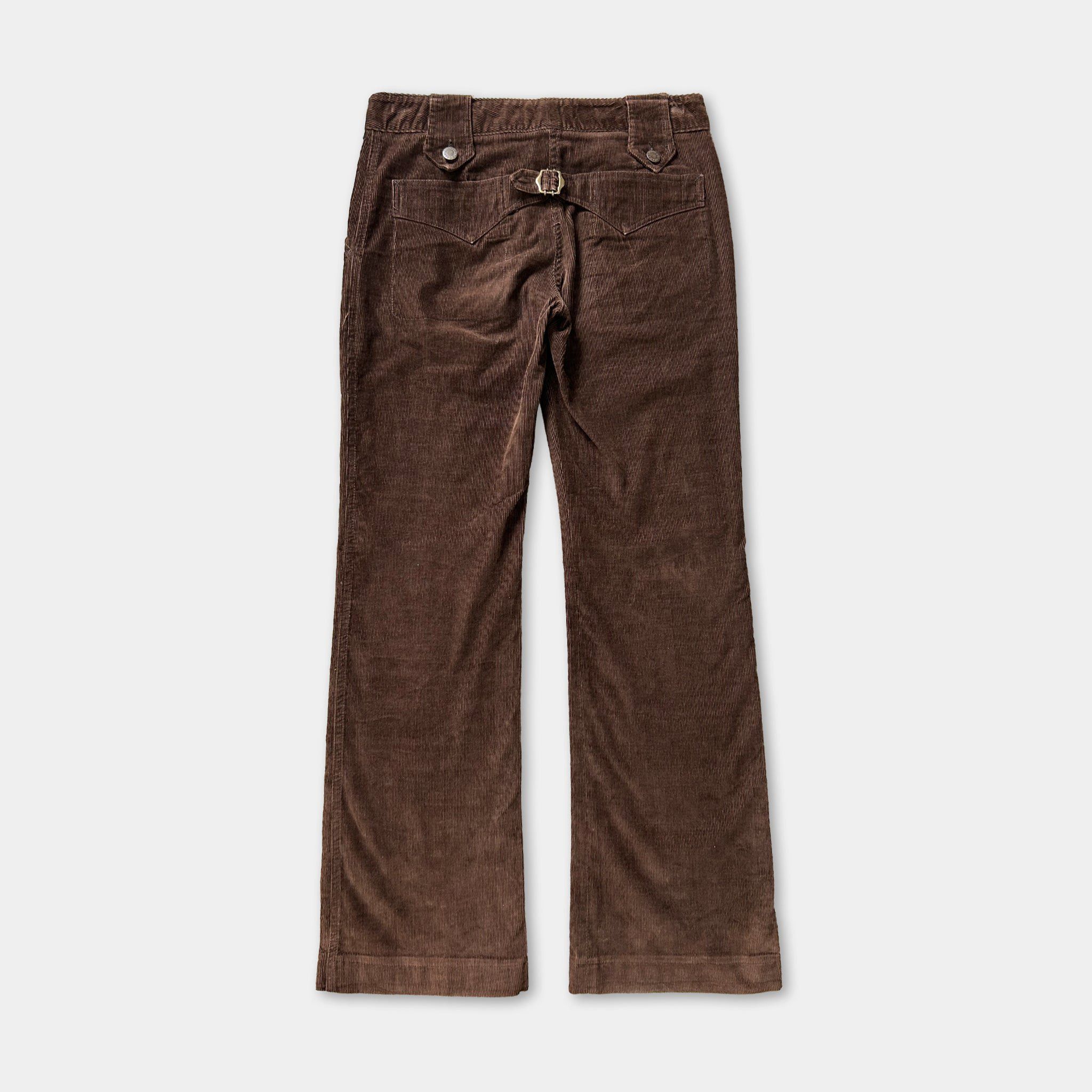 Dolce & Gabbana Dolce & Gabbana Brown Corduroy Pants Size US 30 / EU 46 - 4 Thumbnail