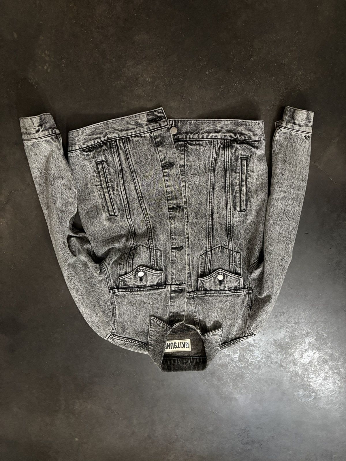 Maison Kitsune Maison Kitsune NBA Collab Denim Jacket Size US M / EU 48-50 / 2 - 2 Thumbnail