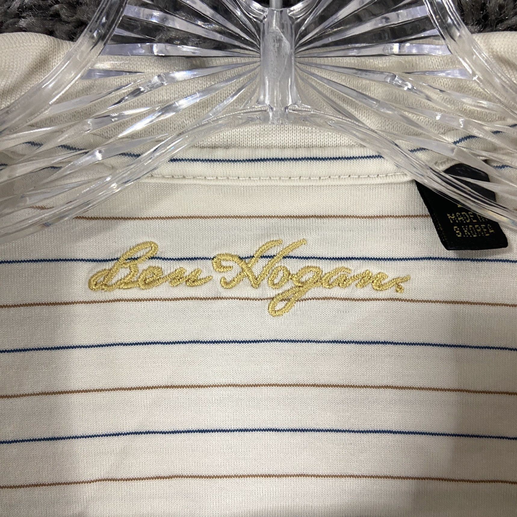 Hogan Ben Hogan Polo Shirt Men L Multicolor Striped Mens Size US L / EU 52-54 / 3 - 4 Thumbnail
