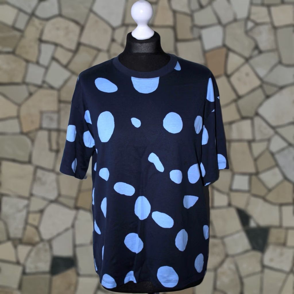 Marimekko Marimekko Shirt Womens S Multicoloured Pilkku Tunic Size S Women’s T-Shirt 90s? Size S / US 4 / IT 40 - 1 Thumbnail