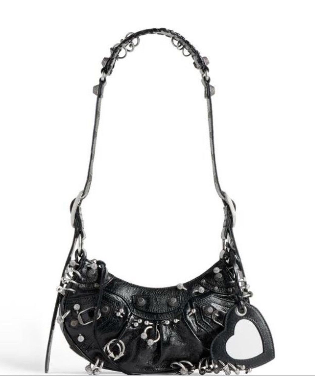 Balenciaga ‼️EXTREMELY RARE‼️ le cagole xs bag with piercing RHINESTONE Size ONE SIZE - 2 Thumbnail
