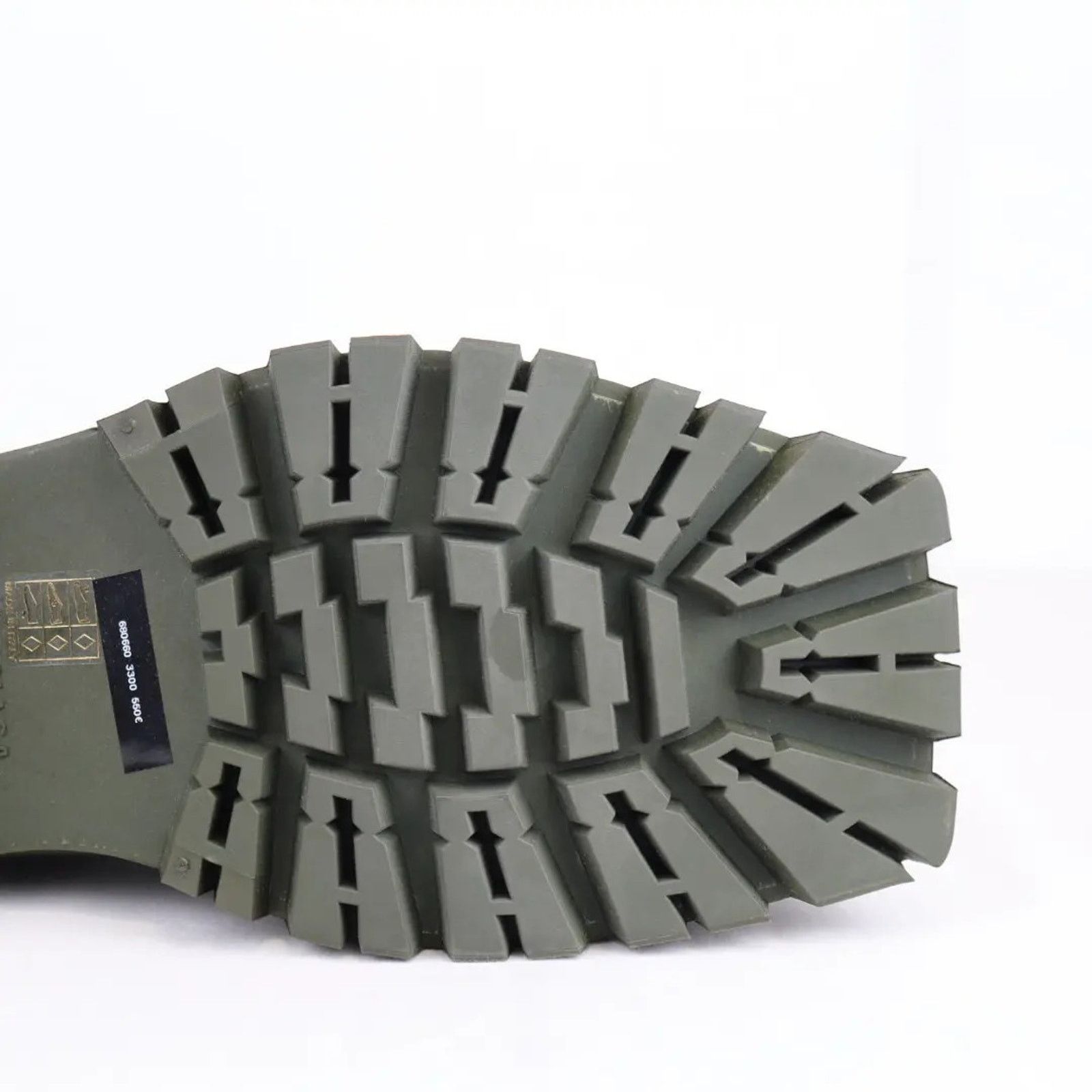 Balenciaga o1rshd1 Q:2 / Trooper Rubber Boots in Kaki Size US 9 / EU 42 - 10 Thumbnail