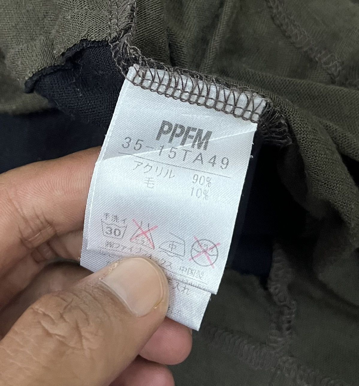 Japanese Brand × PPFM PPFM Rare Design Long Sleeve Shirt Size US M / EU 48-50 / 2 - 5 Thumbnail