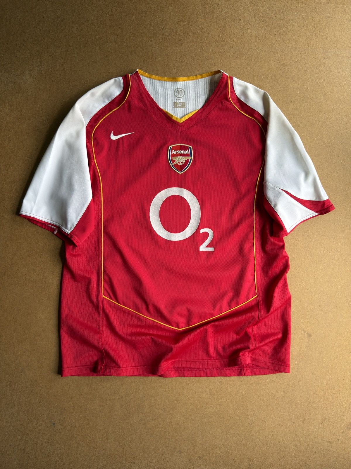 Vintage Nike FC Arsenal London 2004/05 Soccer Jersey