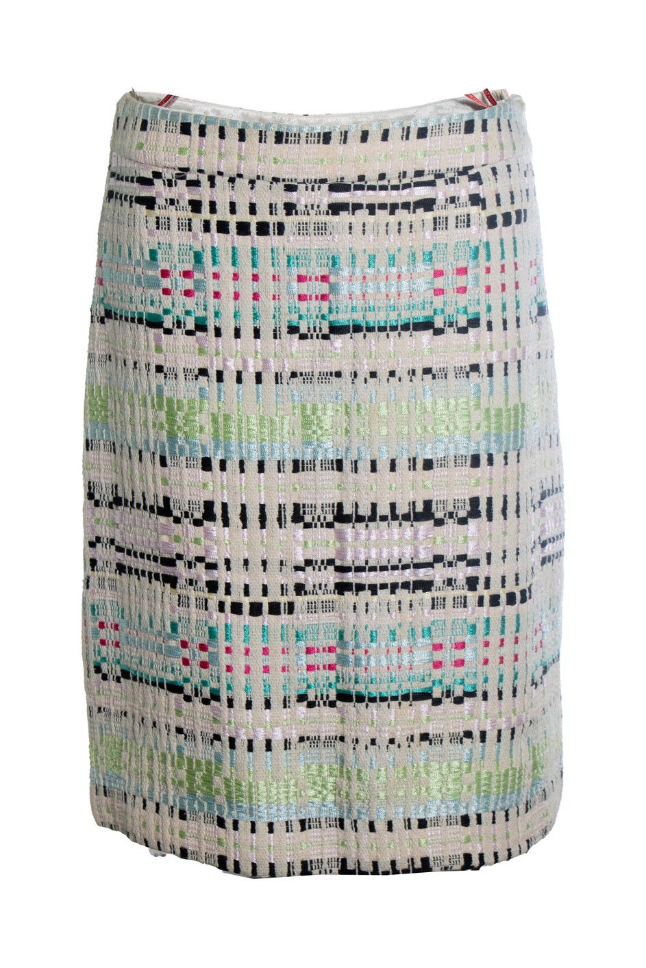 Christian Lacroix Christian Lacroix, multicoloured tweed skirt Size 30" / US 8 / IT 44 - 1 Thumbnail
