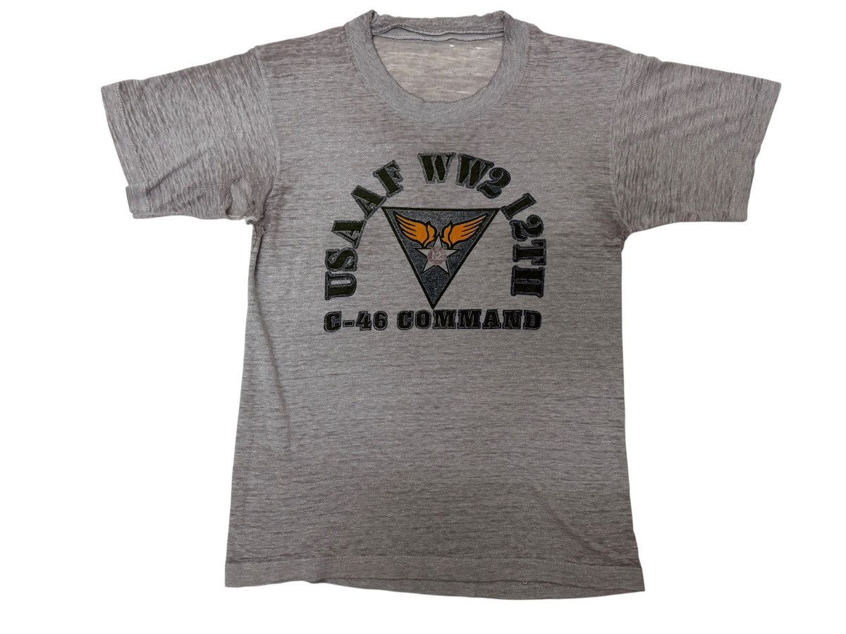 Other MILITARY USAAF WW2 12TH C-46 COMMAND HEAVY DISTRESSED THRASH Size US M / EU 48-50 / 2 - 1 Thumbnail