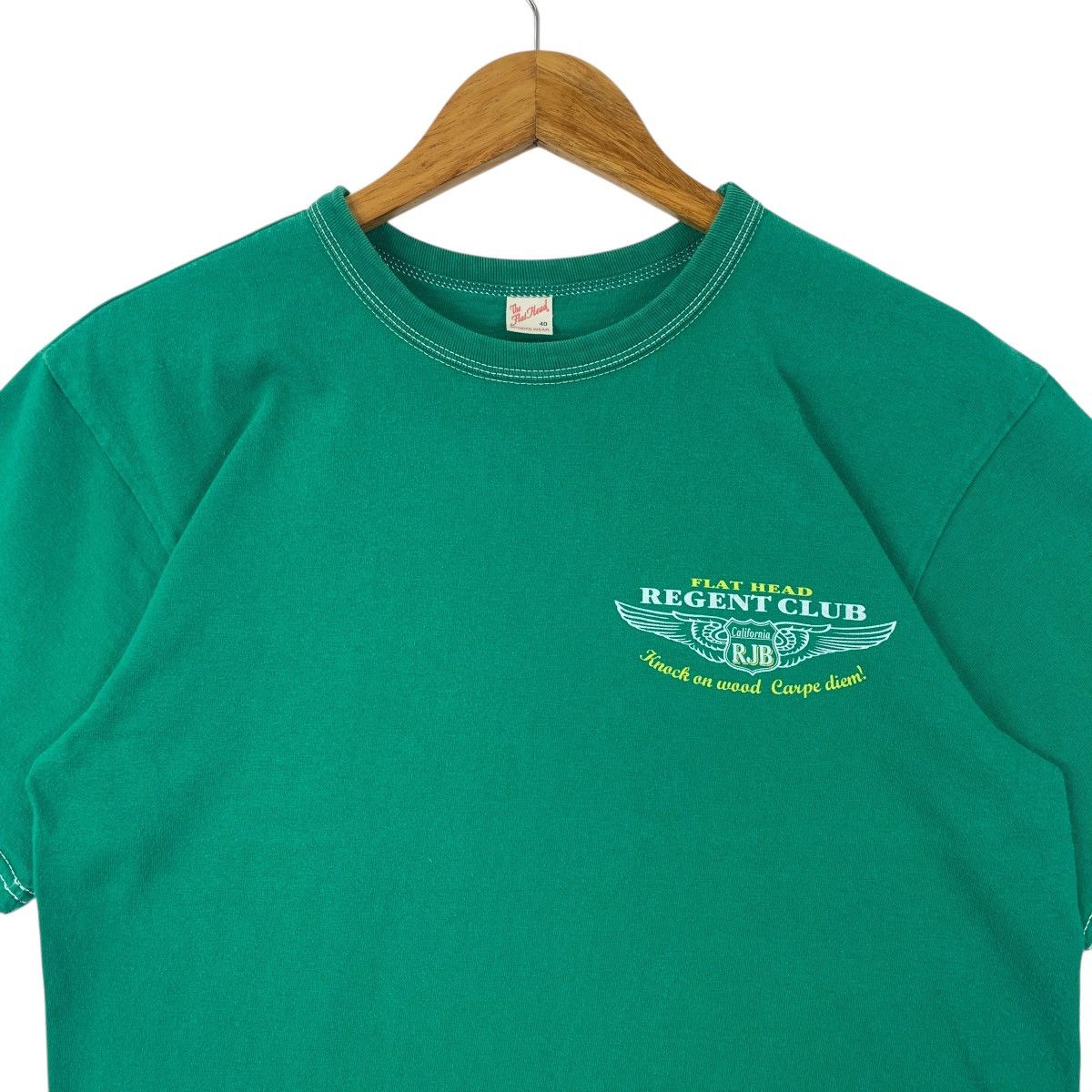 Japanese Brand × The Flat Head THE FLAT HEAD regent club Betty carol back printed tee Size US M / EU 48-50 / 2 - 2 Thumbnail