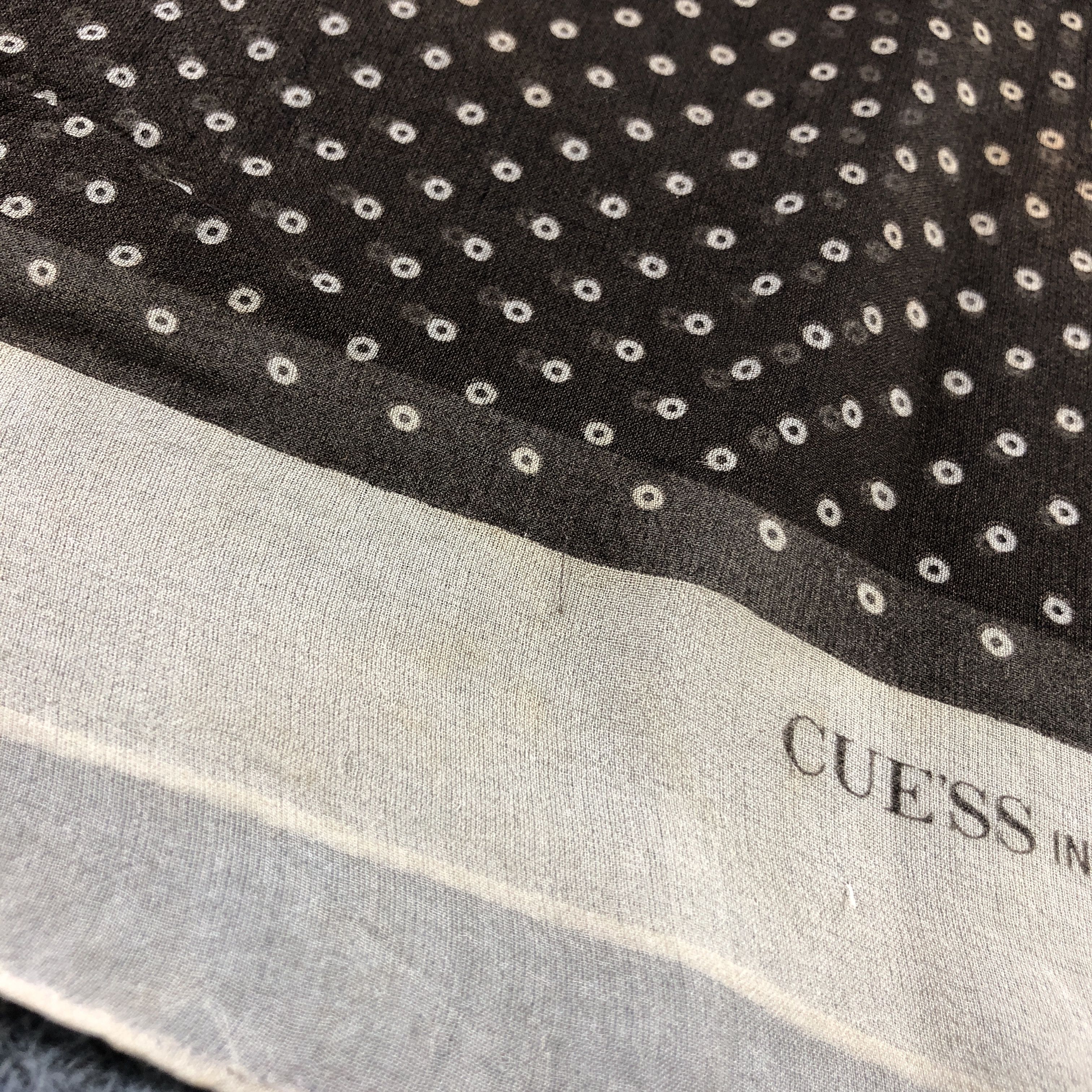Japanese Brand Cuess Floral Silk Stole Silk Scarf M1397 Size ONE SIZE - 9 Thumbnail