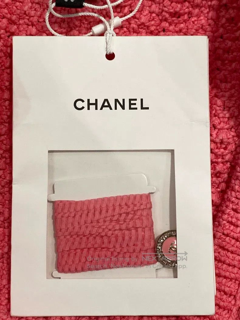 Chanel Chanel 22-year-old pink orange knitted cardigan coat Size XS / US 0-2 / IT 36-38 - 4 Thumbnail