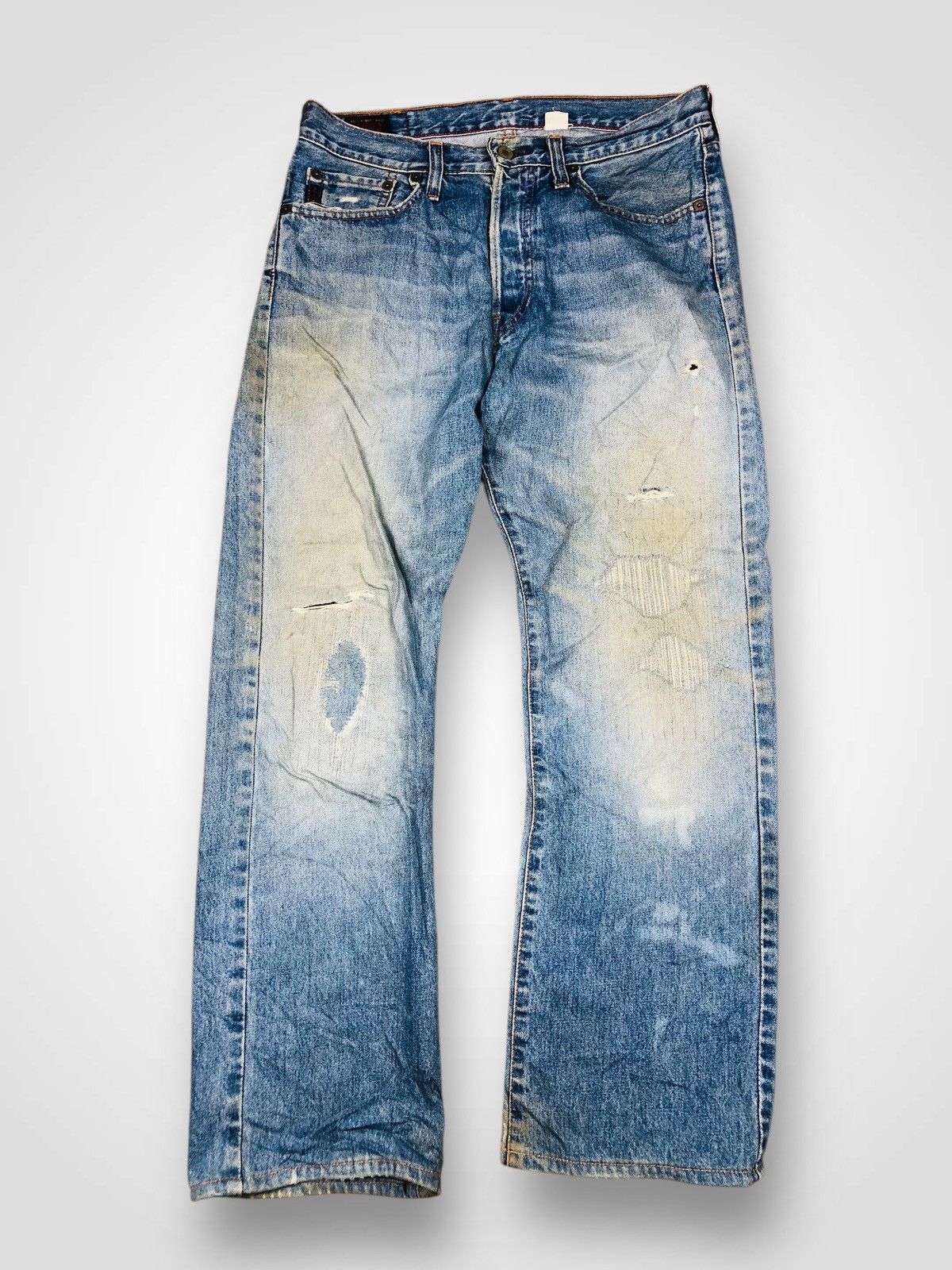 Abercrombie & Fitch Abercrombie & Fitch Premium Denim Jeans (35) Size US 32 / EU 48 - 1 Thumbnail