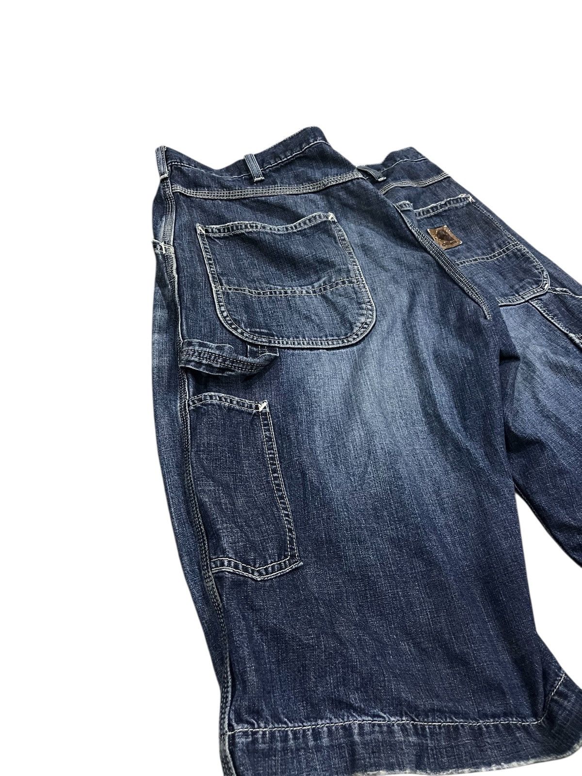 Carhartt CARHARTT DENIM CARPENTER SHORT PANTS Size US 36 / EU 52 - 10 Thumbnail