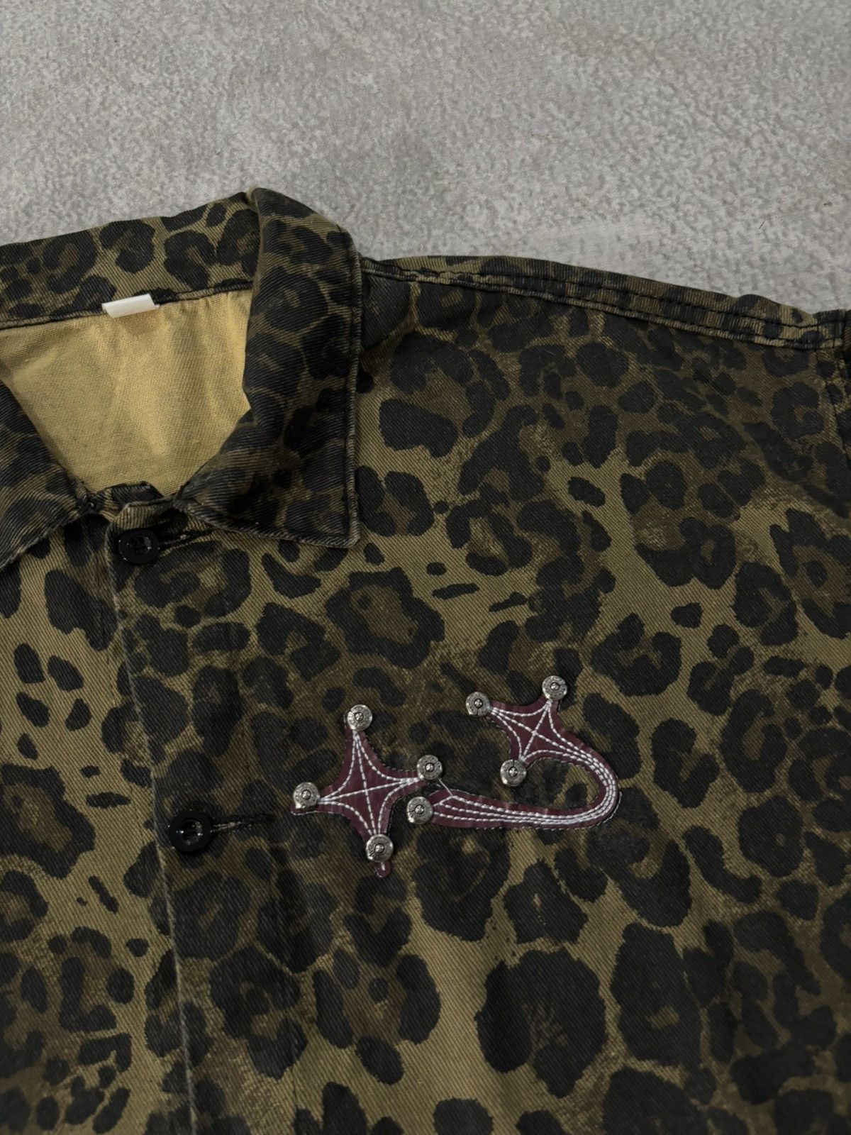 Other LEOPARD DENIM SHIRT Size US L / EU 52-54 / 3 - 4 Thumbnail