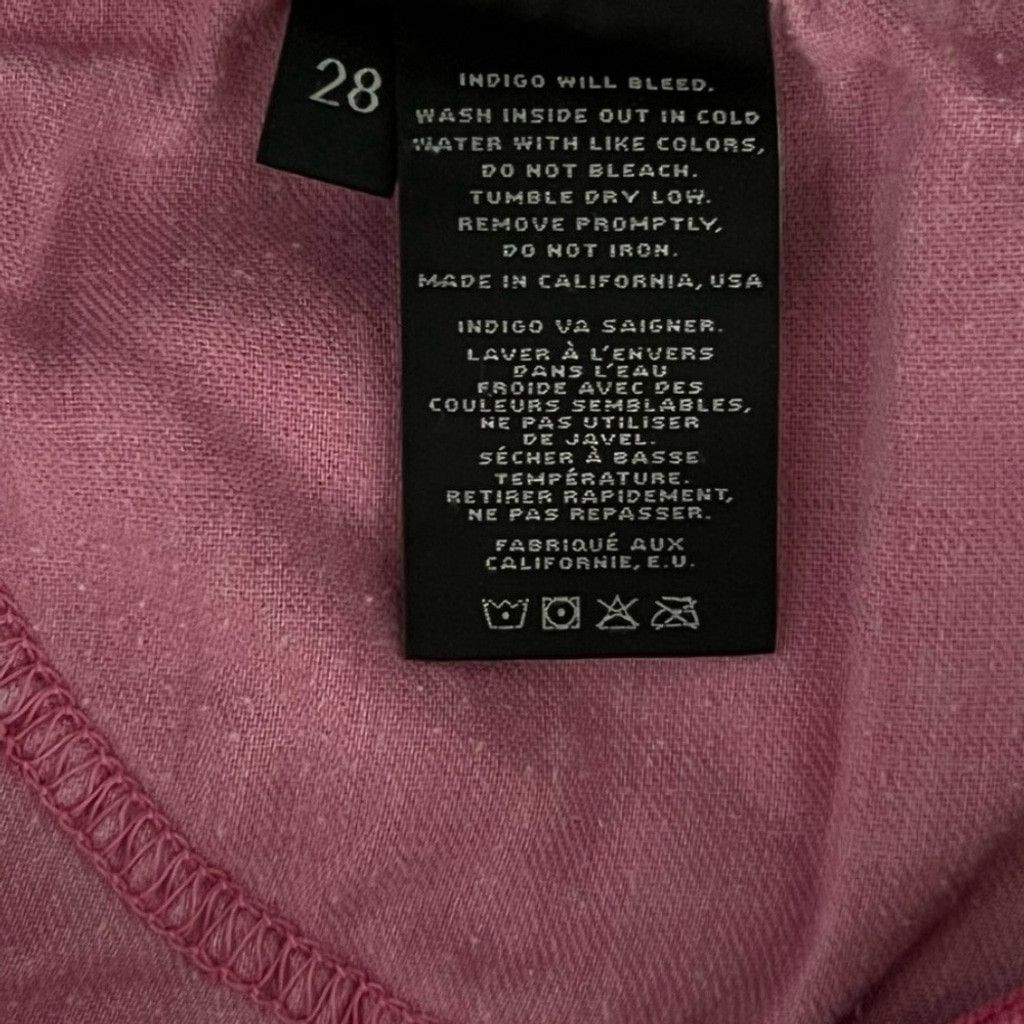 J Brand J Jeans Magenta Pink Skinny Stretchy Jeans High Waist Sz 28 Size 28" / US 6 / IT 42 - 9 Thumbnail