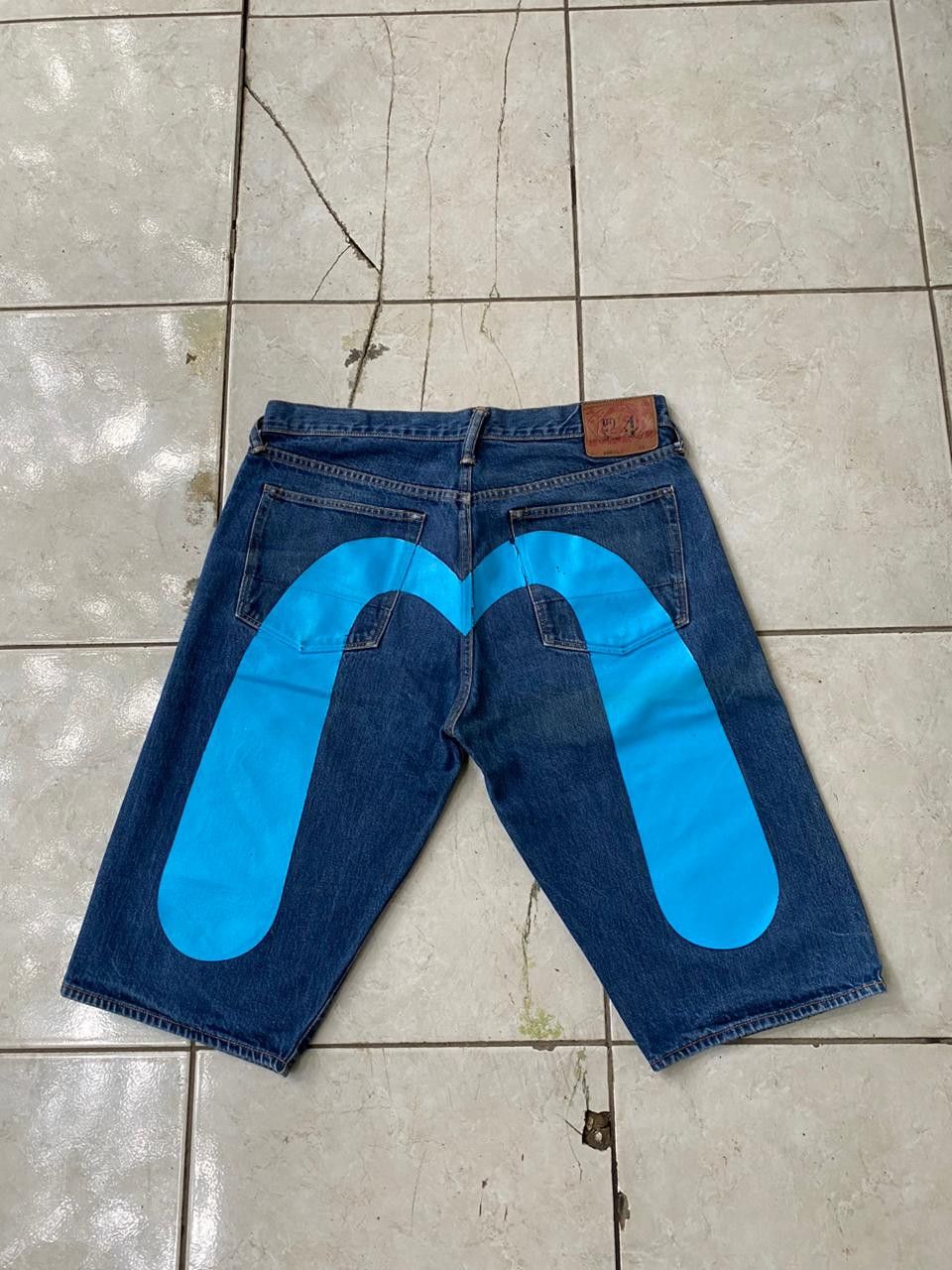 Evisu Evisu Daicock Special Blue No. 4 Lot 2000s Size US 36 / EU 52 - 1 Thumbnail