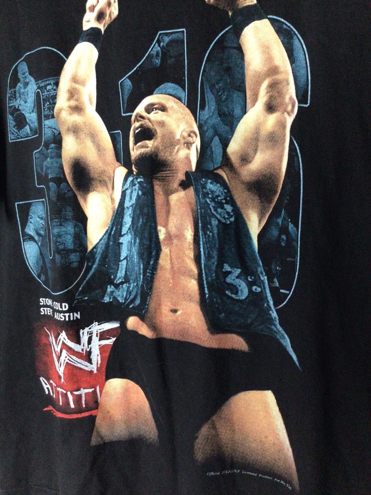 WCW/nWo × WWE × WWF Stones cole wwf thai old 90-00's Size US L / EU 52-54 / 3 - 3 Thumbnail