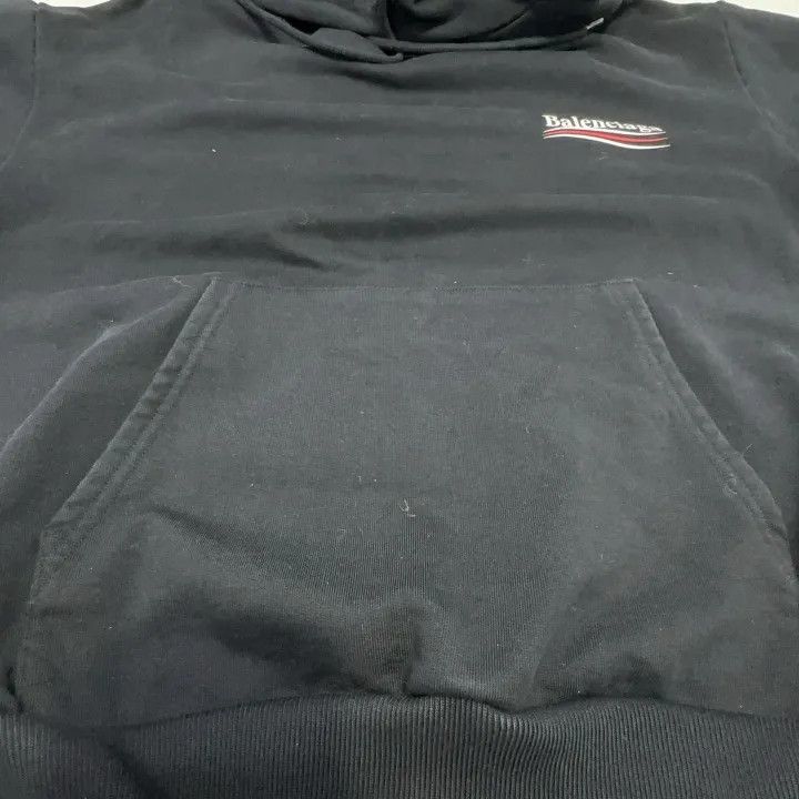 Balenciaga Balenciaga Balenciaga Logo Print Hoodie for Men -2507 Size US L / EU 52-54 / 3 - 8 Thumbnail