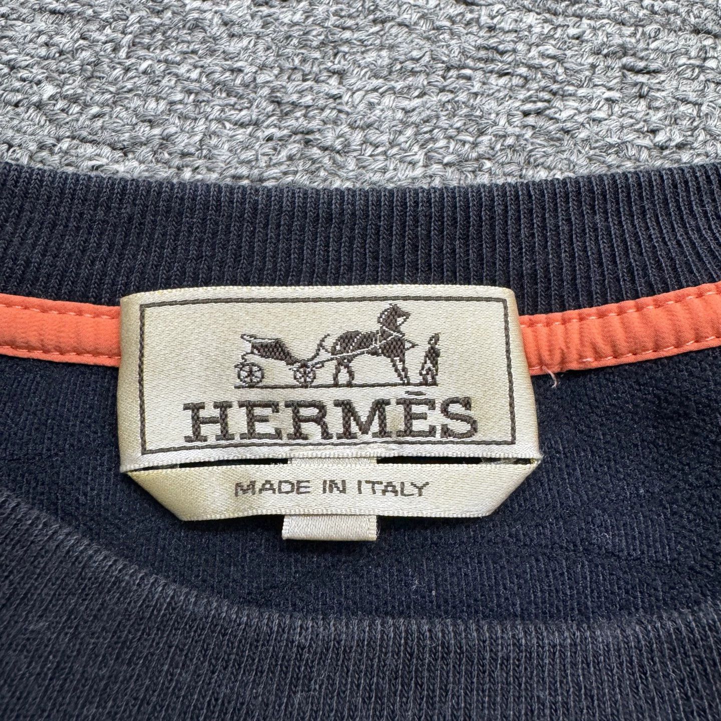 Hermes Hermes embossed pattern sweatshirt L Size US L / EU 52-54 / 3 - 2 Thumbnail