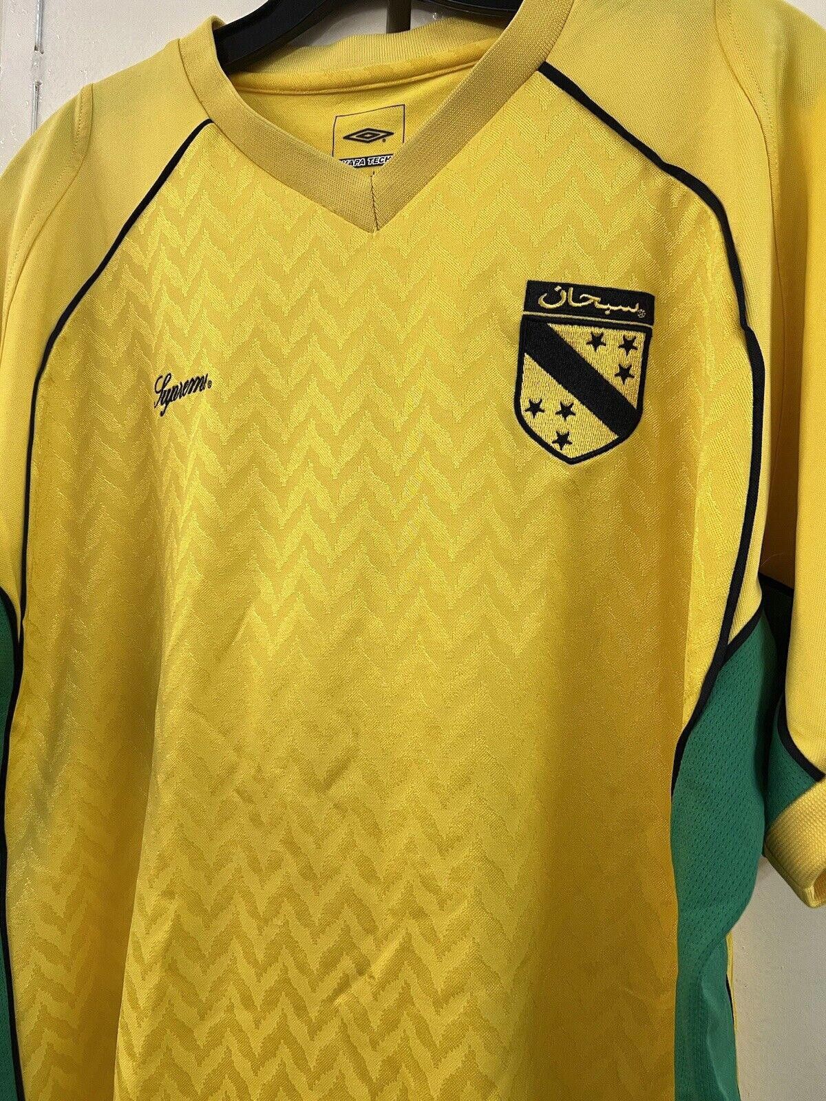 Supreme SS05 Supreme Umbro Arabic Logo Soccer Jersey L Size US L / EU 52-54 / 3 - 3 Thumbnail