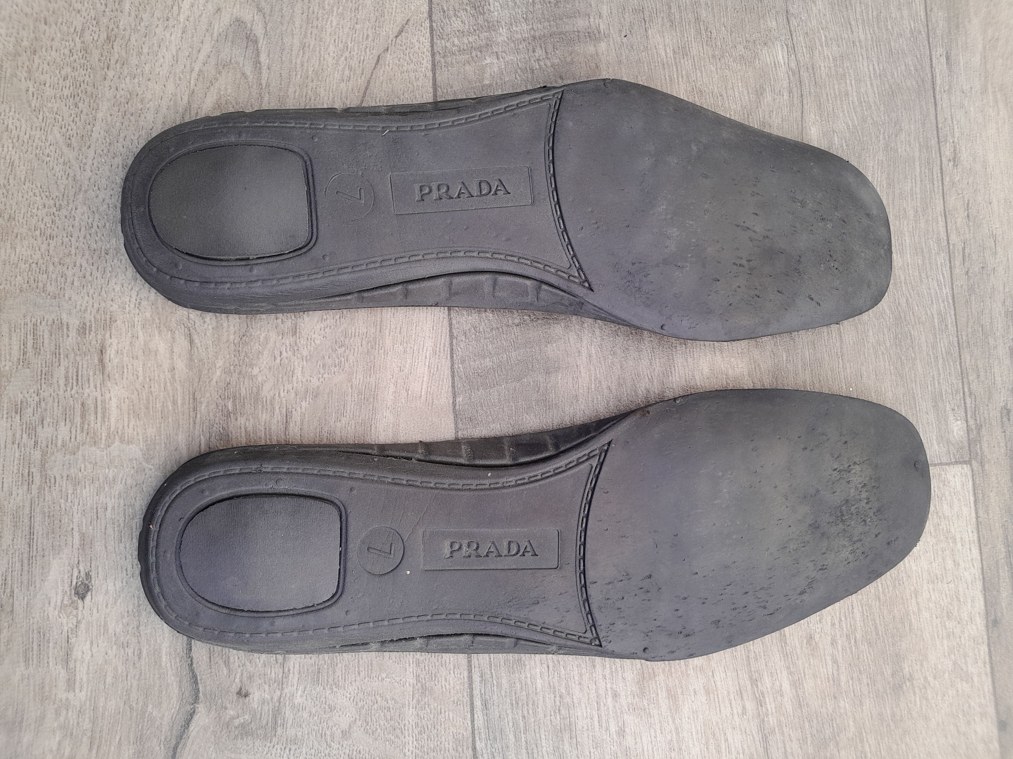 Prada Prada Men casual leather shoes Size US 8 / EU 41 - 10 Thumbnail