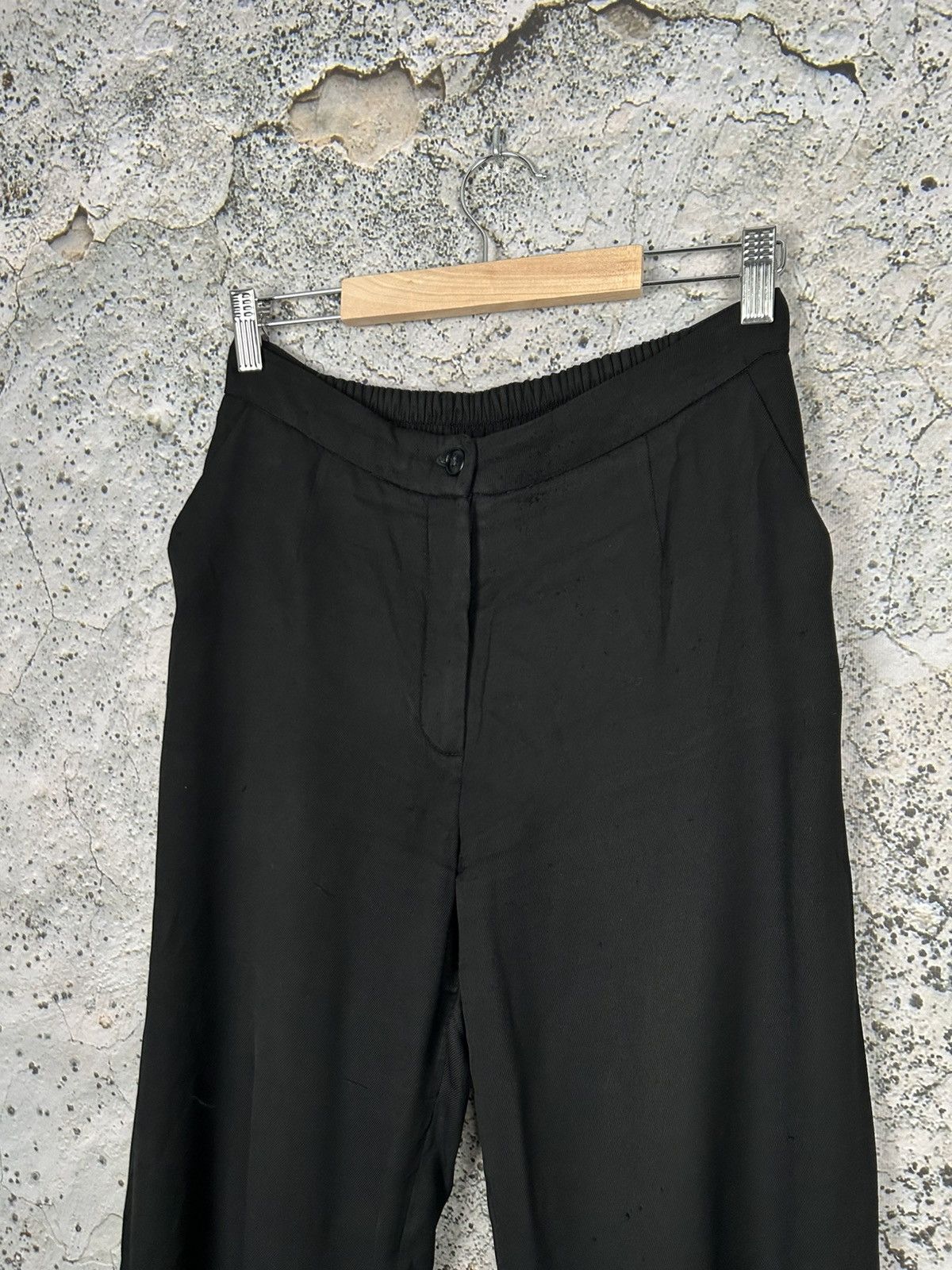 Vintage Vintage Avantgarde Viscose Pants Grunge Goth Punk Size 25" / US 0 / IT 36 - 2 Thumbnail