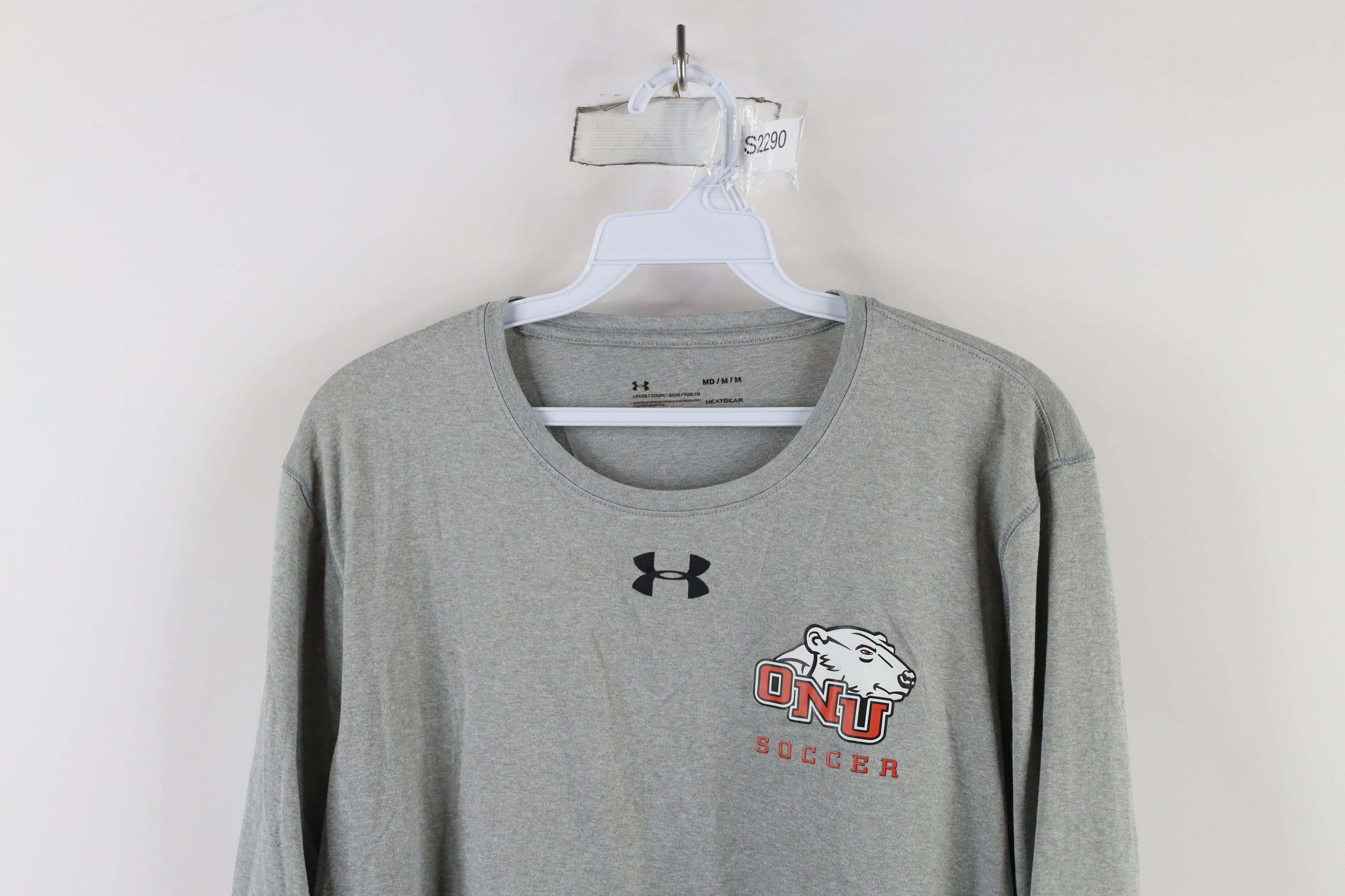 Under Armour × Vintage Under Armour Ohio Northern University Soccer T-Shirt Size US M / EU 48-50 / 2 - 2 Thumbnail