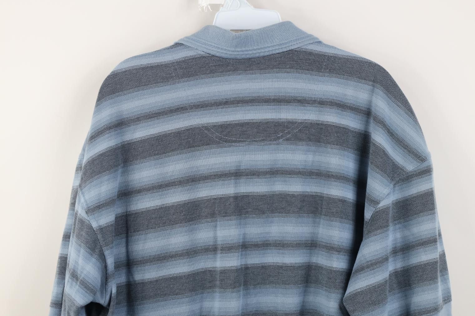 Vintage Vintage 90s Streetwear Block Collared Pullover Polo Shirt Size US XL / EU 56 / 4 - 11 Thumbnail