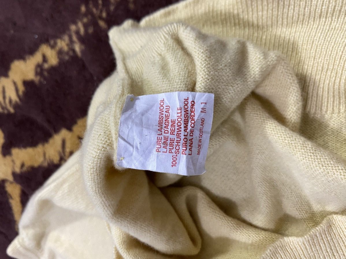 Burberry Burberry Knit Vest Pure Lambswool Logo Yellow Size US M / EU 48-50 / 2 - 5 Thumbnail