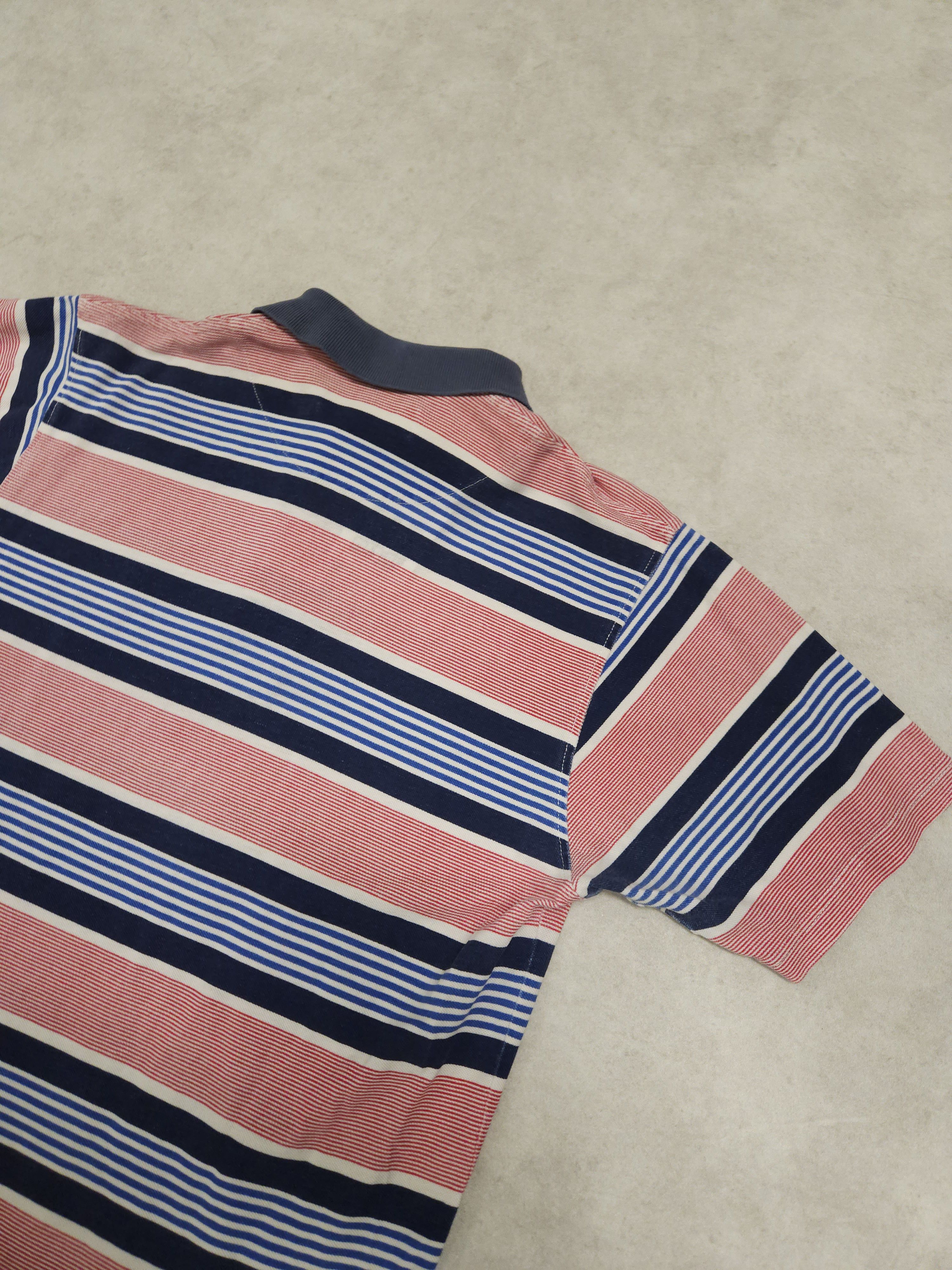 Burberry Vintage burberry striped polo shirt Size US S / EU 44-46 / 1 - 10 Thumbnail