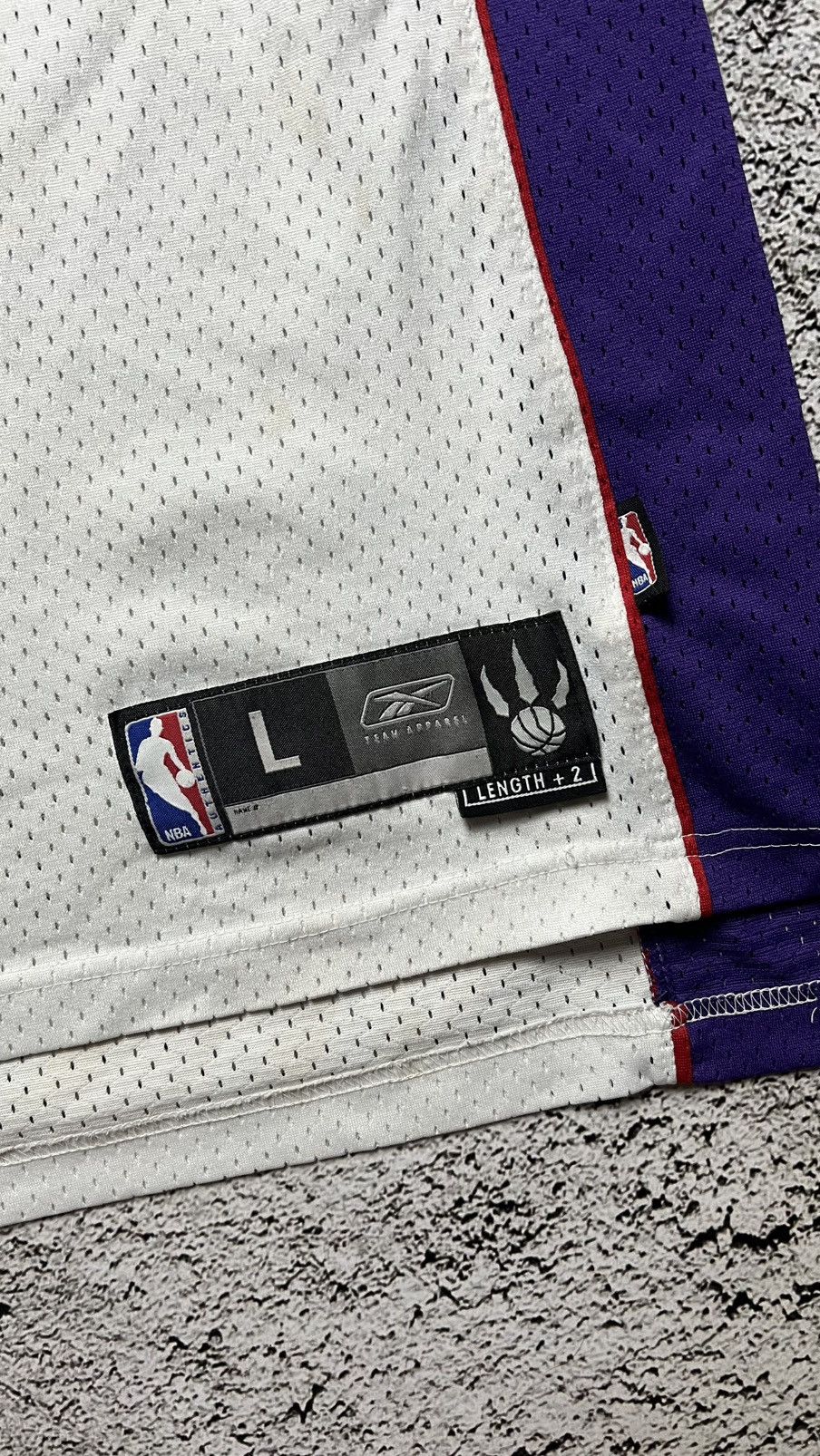 Reebok RARE‼️VTG 90’s Toronto Raptors NBA Jalen Rose reebok jersey Size US L / EU 52-54 / 3 - 3 Thumbnail