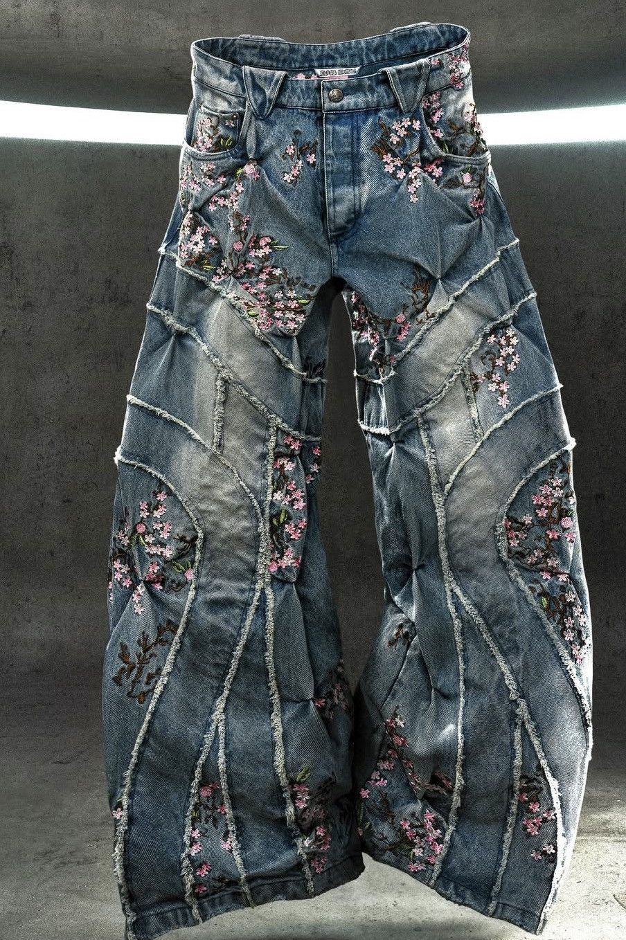 パンツ BADSON.US CHERRYBLOSSOM OVERGROWTHDENIM Bad Son Badson Cherry Blossom Overgrowth Denim | Grailed